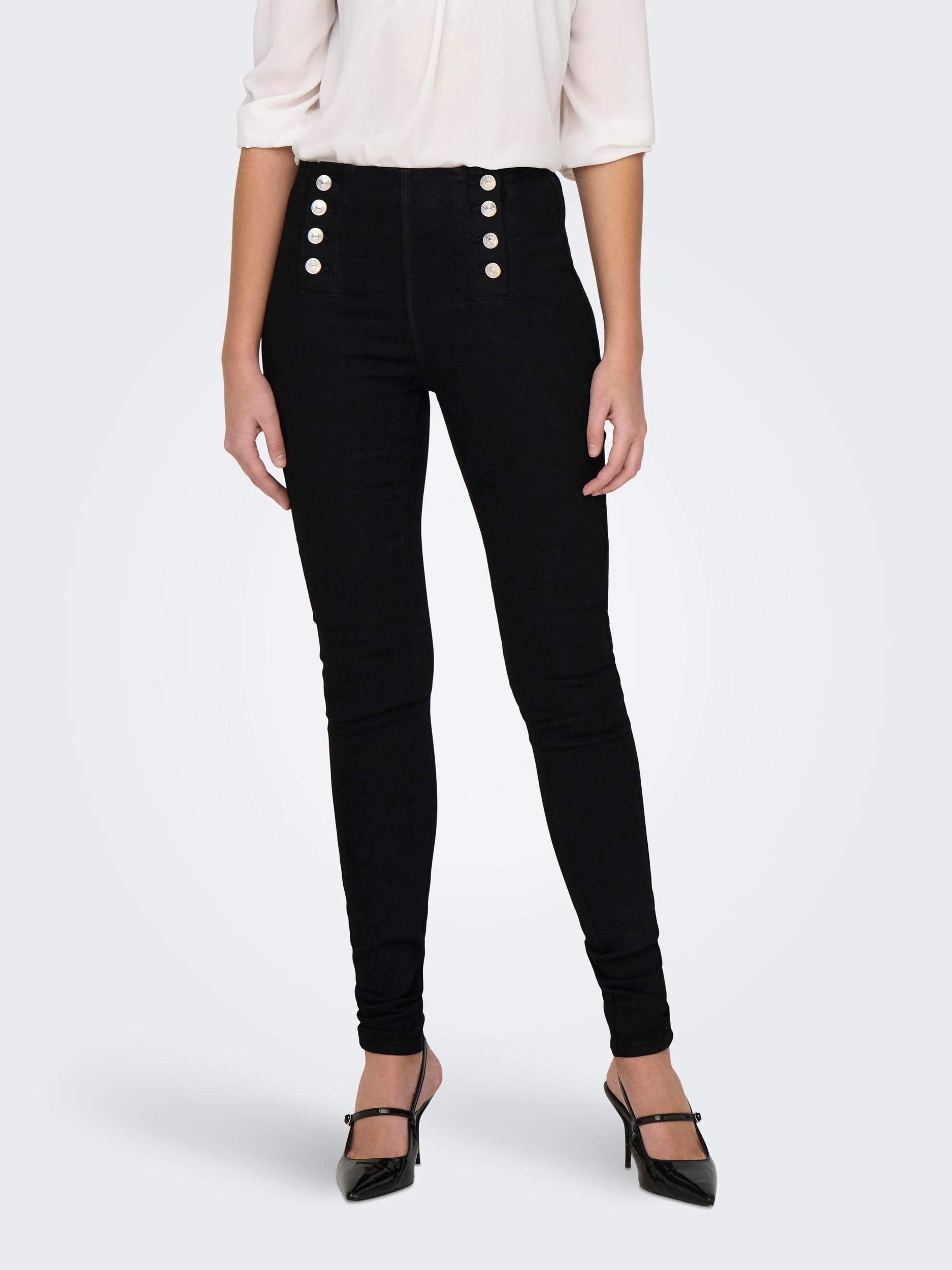 ONLY Skinny-fit-Jeans »ONLDAISY HW BUTTON S...