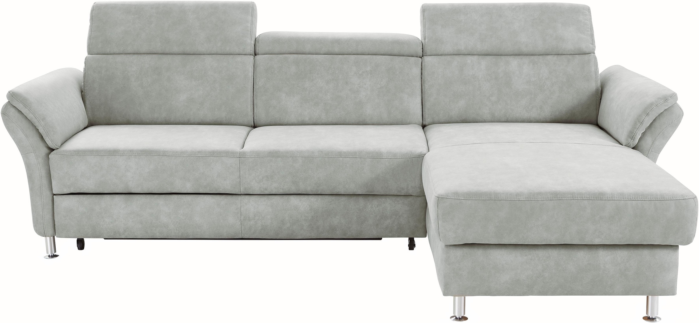 sit&more Ecksofa »Avignon L-Form«, Kopfteilverstellung, wahlweise mit Bettfunktion und Bettkasten