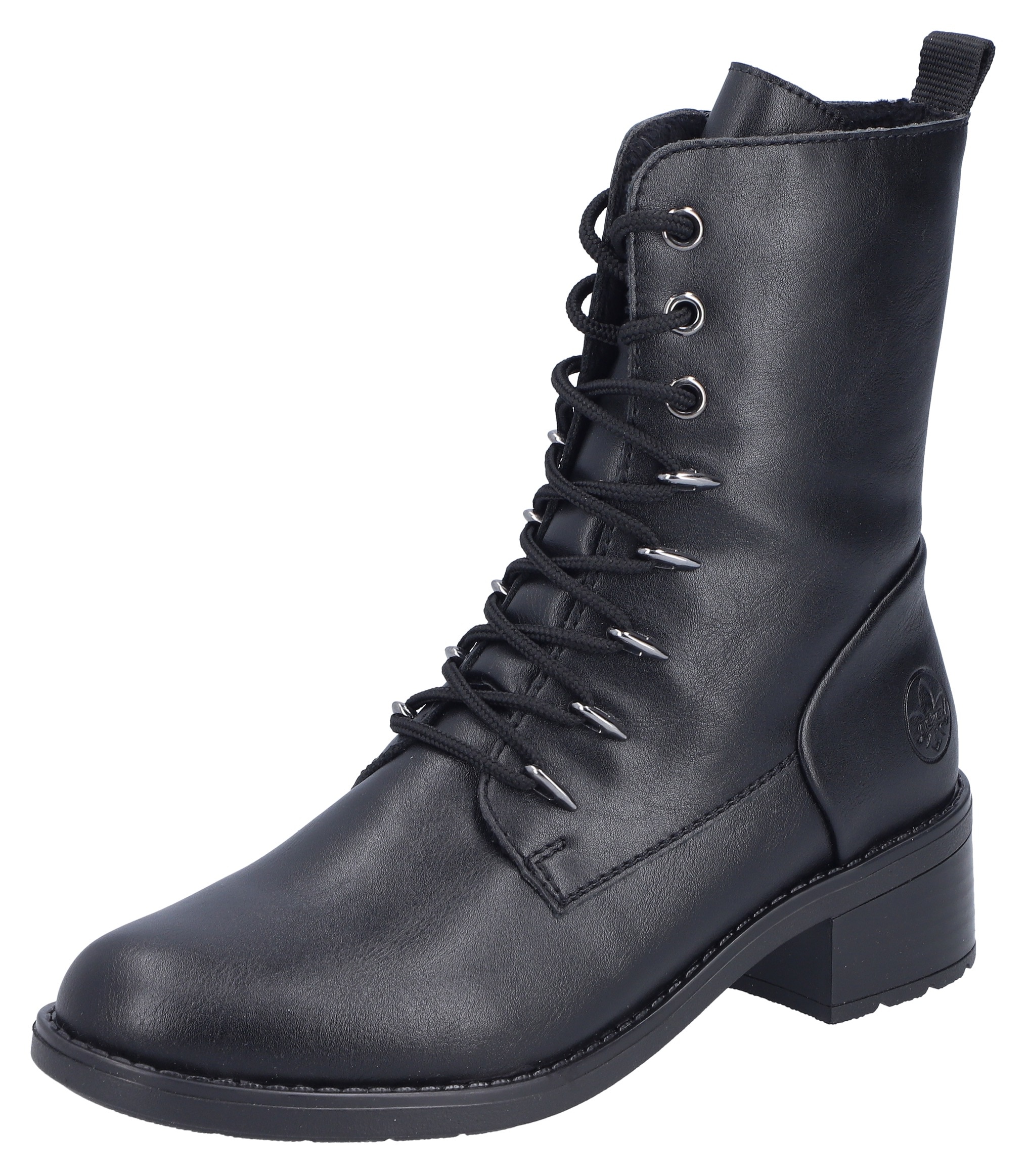Rieker Schnürstiefelette Schnürboots, Blockabsatz, mit Innenreißverschluss günstig online kaufen