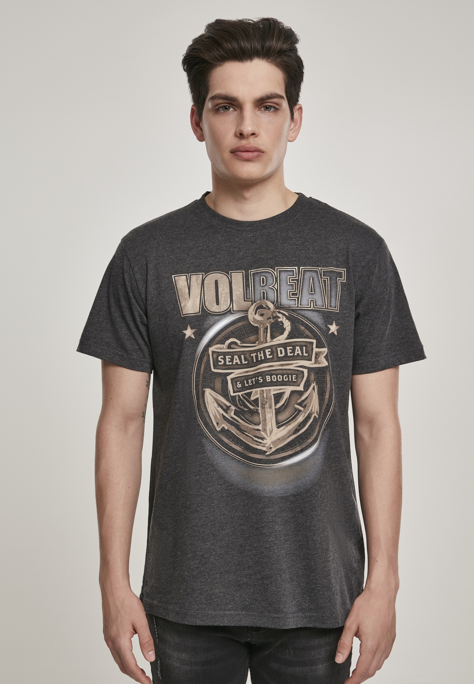 Merchcode T-Shirt »Herren (1 Deal tlg.) Seal ▷ BAUR Volbeat kaufen | The Tee«