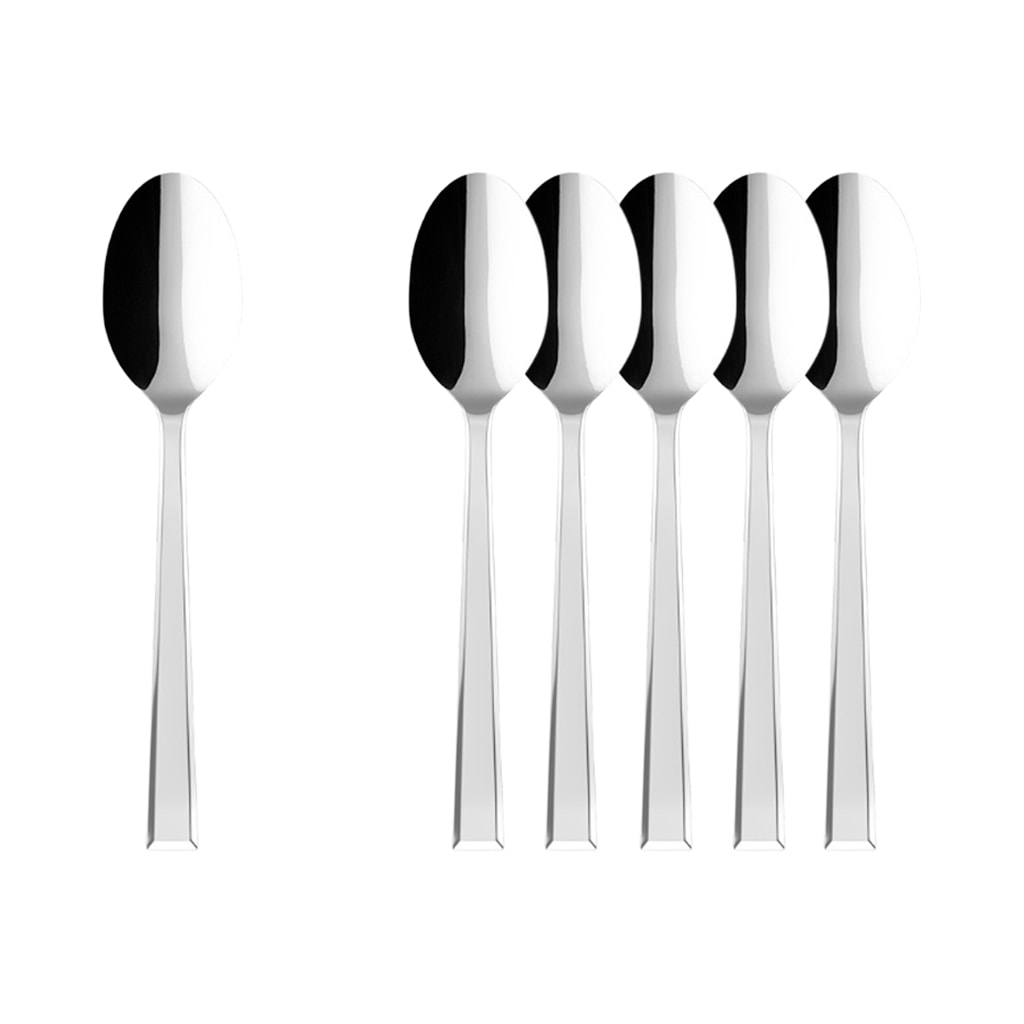 Villeroy & Boch Esslöffel "Tafellöffel Victor 204 mm 6er Set silber" Spülmaschinenfest