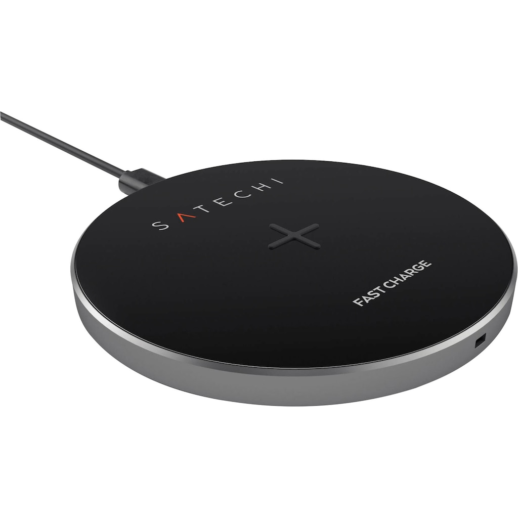 Satechi Schnelllade-Gerät »Aluminum Wireless Charger«, (1 St.)