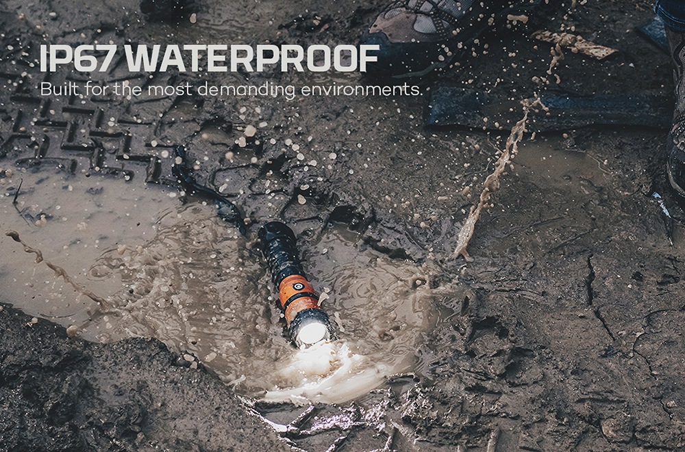 NEBO LED Taschenlampe »Nebo Master Series FL3000« Set, Taschenlampe inkl. Ladekabel, 2 Stk. tlg.