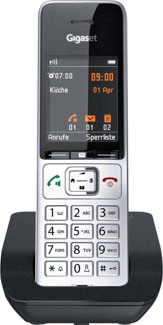 Gigaset Schnurloses DECT-Telefon »COMFORT 500«, (Mobilteile: 1)