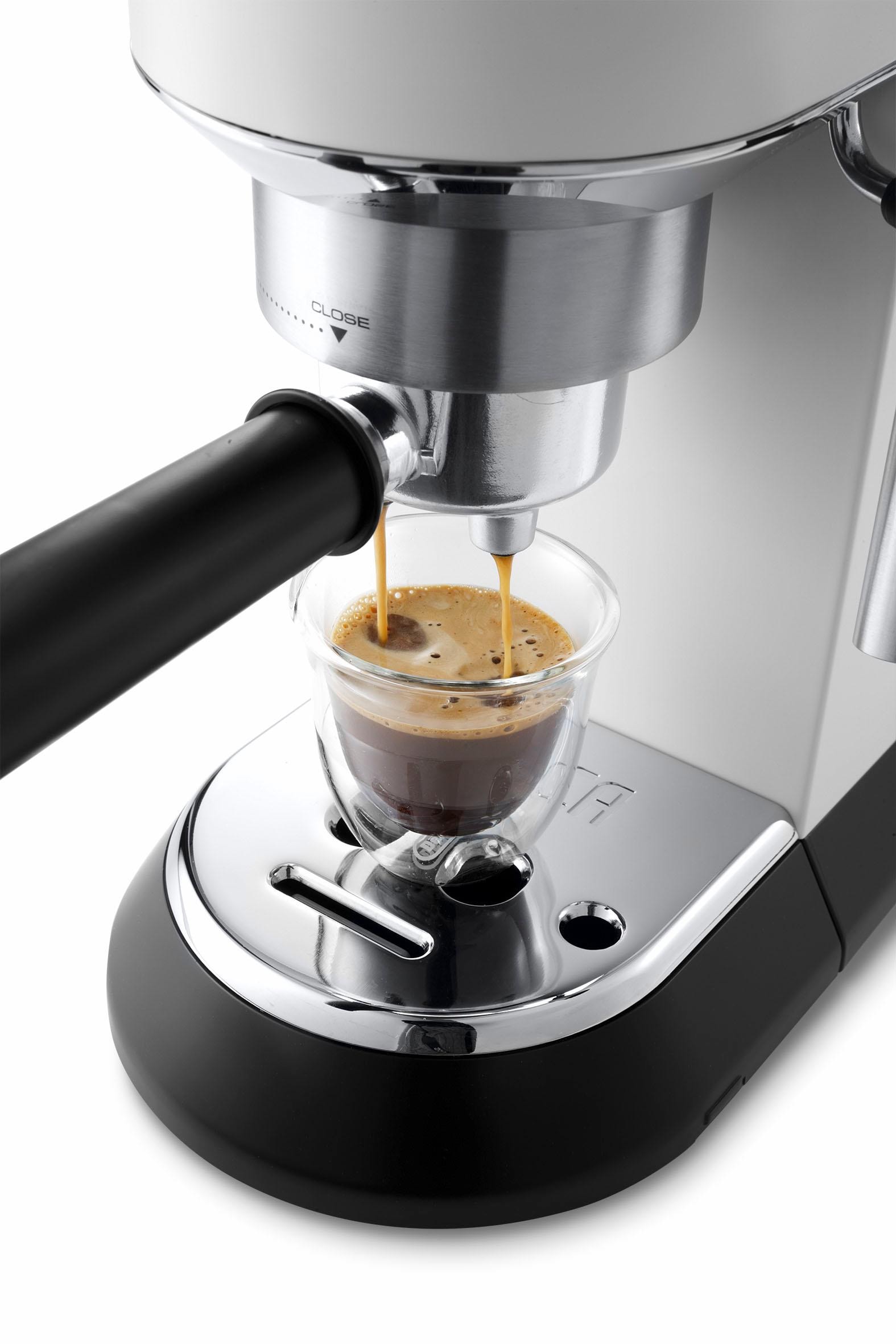 De'Longhi Espressomaschine »Dedica Style EC 685.W«, Siebträger, 1350 Watt, 15 Bar