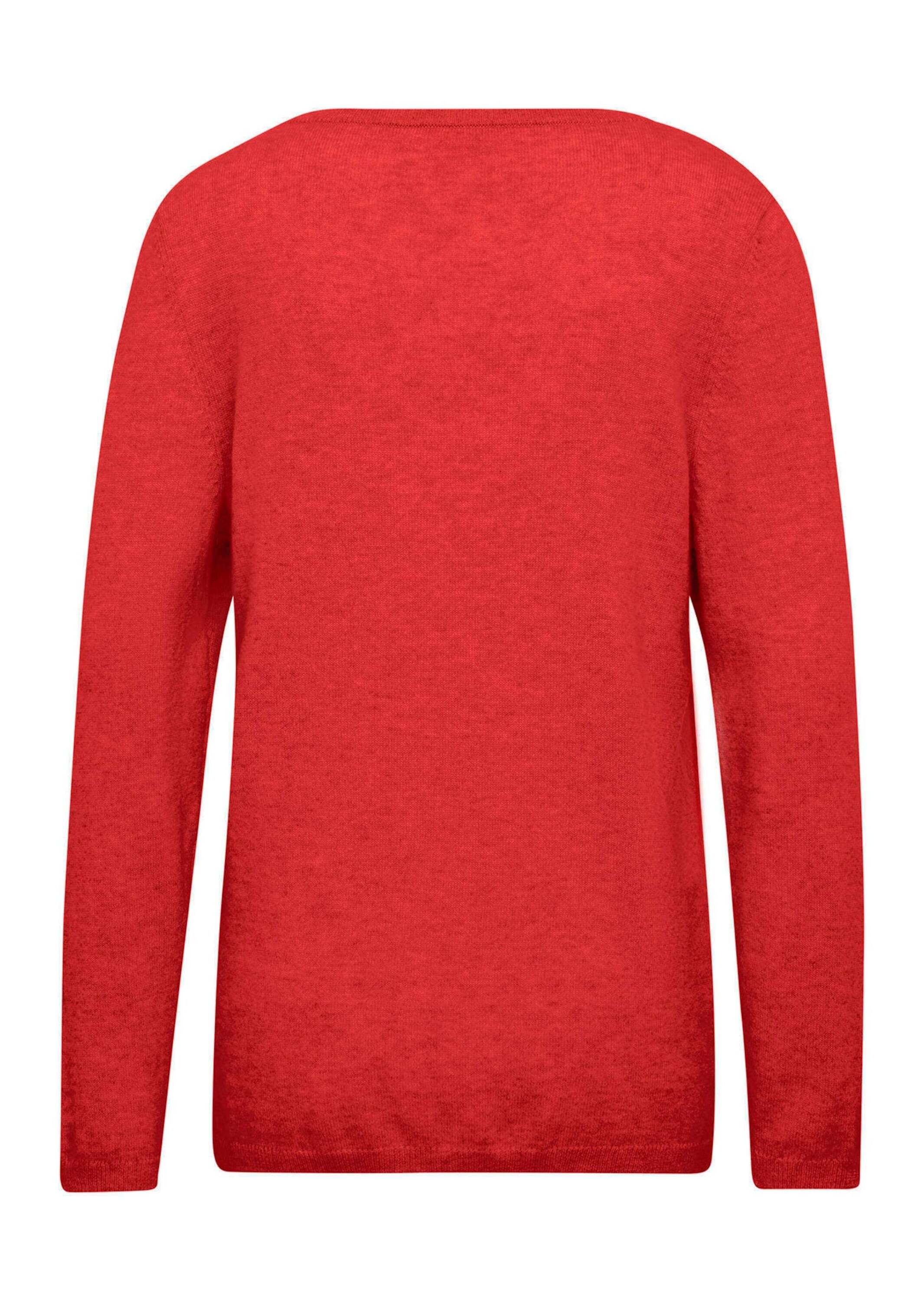 GOLDNER Strickpullover »Kurzgröße Kaschmirpullover mit U-Boot Ausschnitt«