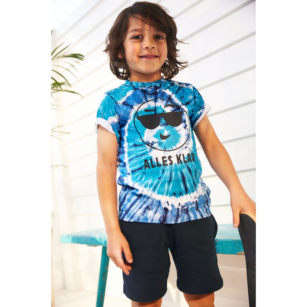 KIDSWORLD Sweatbermudas, (Set, 2 tlg.)