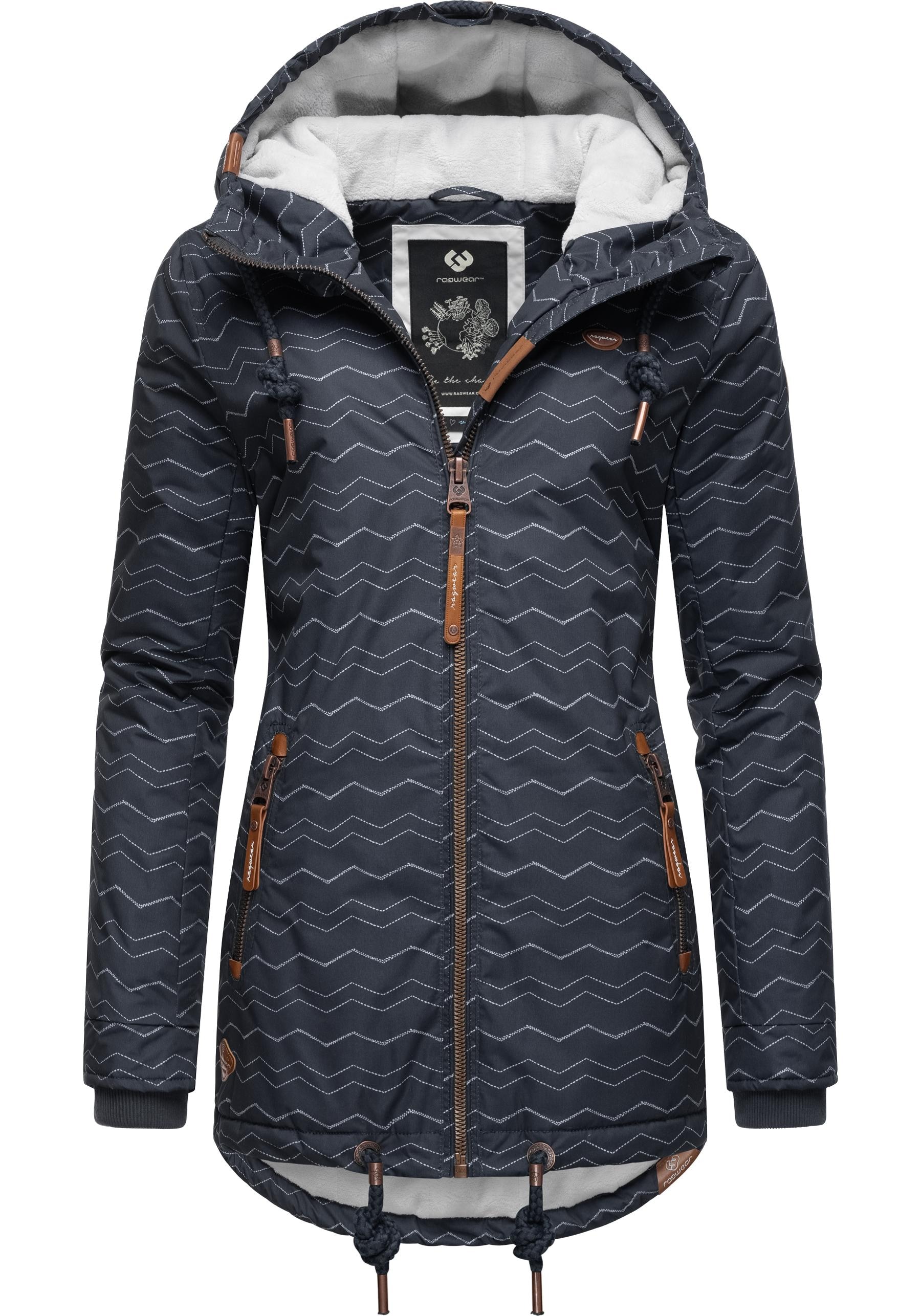 Ragwear Winterjacke »Gordon«, mit Kapuze, sportliche, gefütterte  Outdoorjacke m. Kapuze für bestellen | BAUR