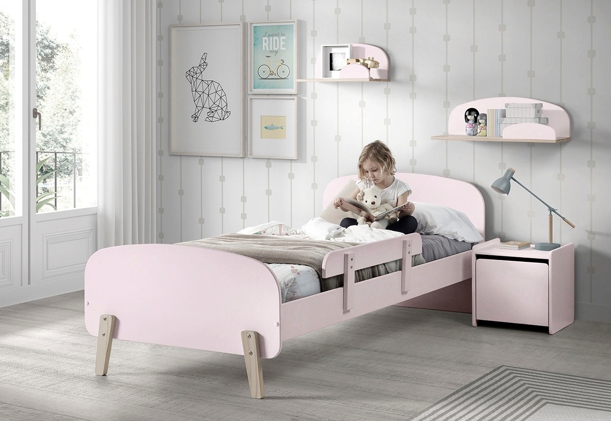 Vipack Bettschutzgitter "Kiddy" Made in Europe, 1 Stk. tlg. zum Aufstecken auf die Bettseite, in verschiedenen Farben erhältlich