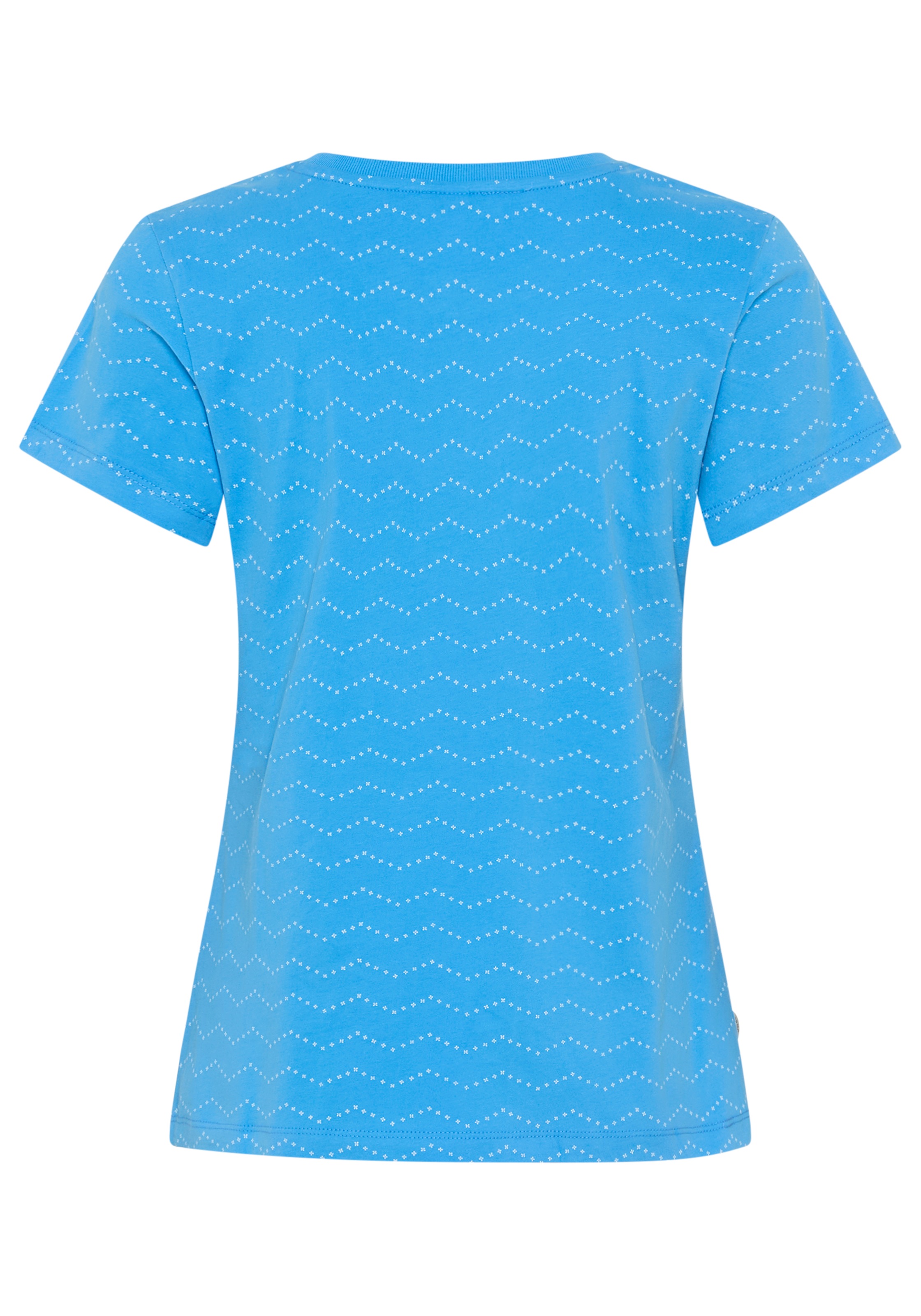 Ragwear Kurzarmshirt "MINTTA ZIG ZAG O" mit Logoschriftzug günstig online kaufen