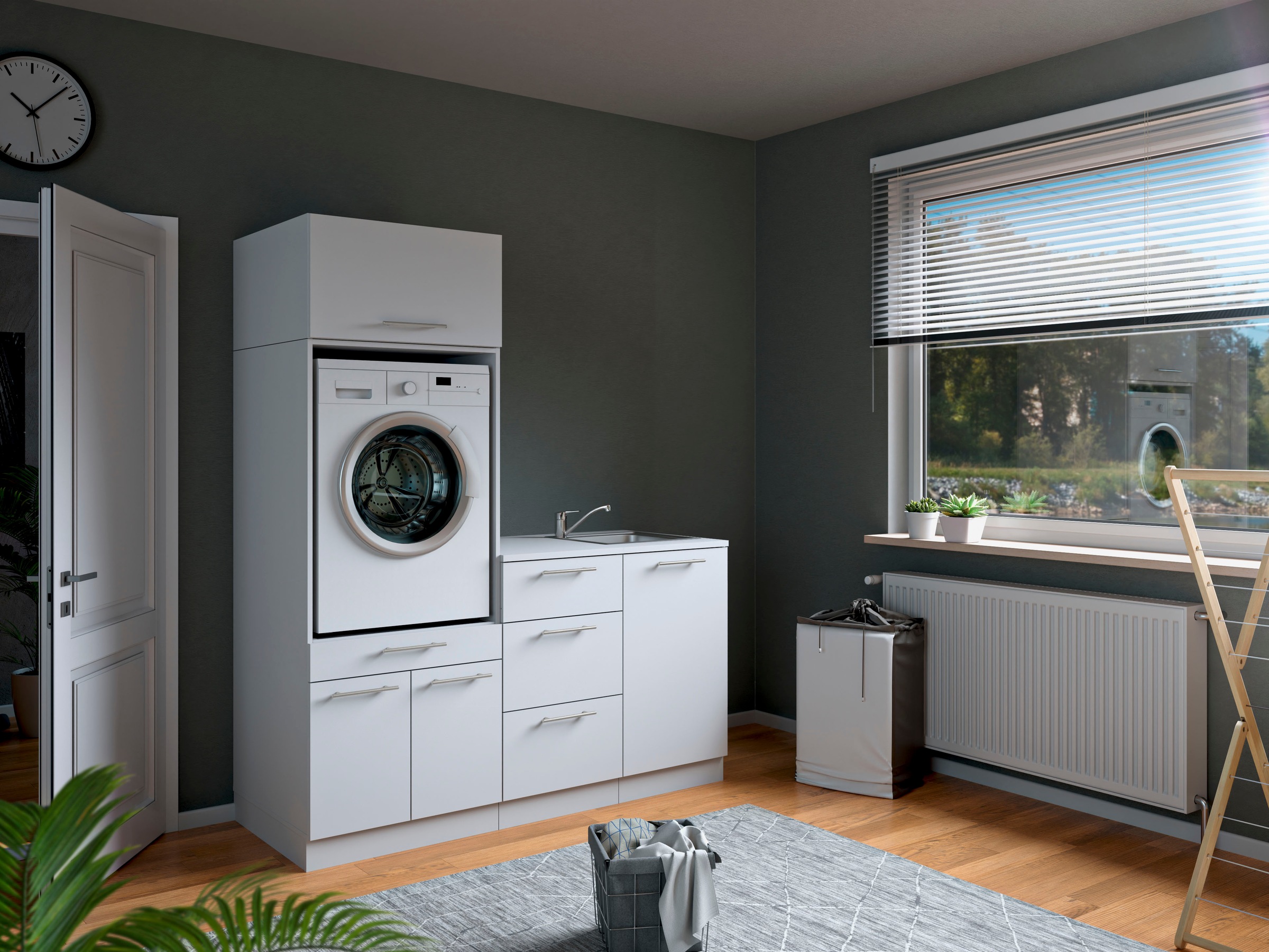 Laundreezy Mehrzweckschrank-Set "Laundreezy, 4-tlg. Mehrzweckschrank-Set B/ günstig online kaufen