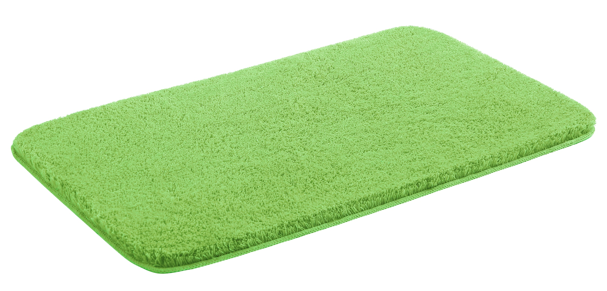 my home Badematte »Merida, Badvorleger, Badezimmer Teppich«, rutschhemmend beschichtet, fußbodenheizungsgeeignet-schnell trocknend-strapazierfähig, Badteppich, Uni Farben, rechteckig, rund & als 2-tlg. Set erhältlich
