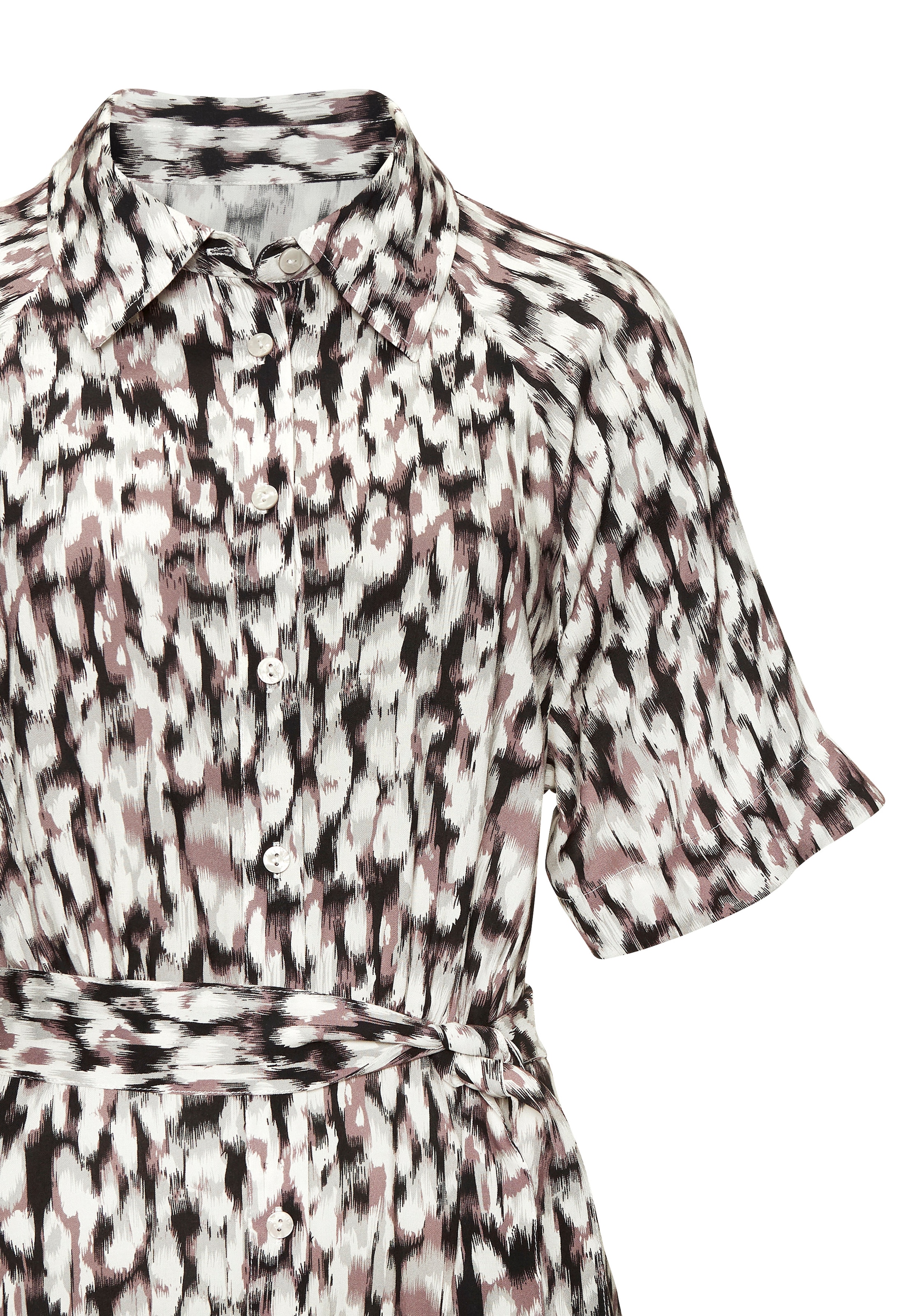 Buffalo Hemdblusenkleid, (mit Bindegürtel)