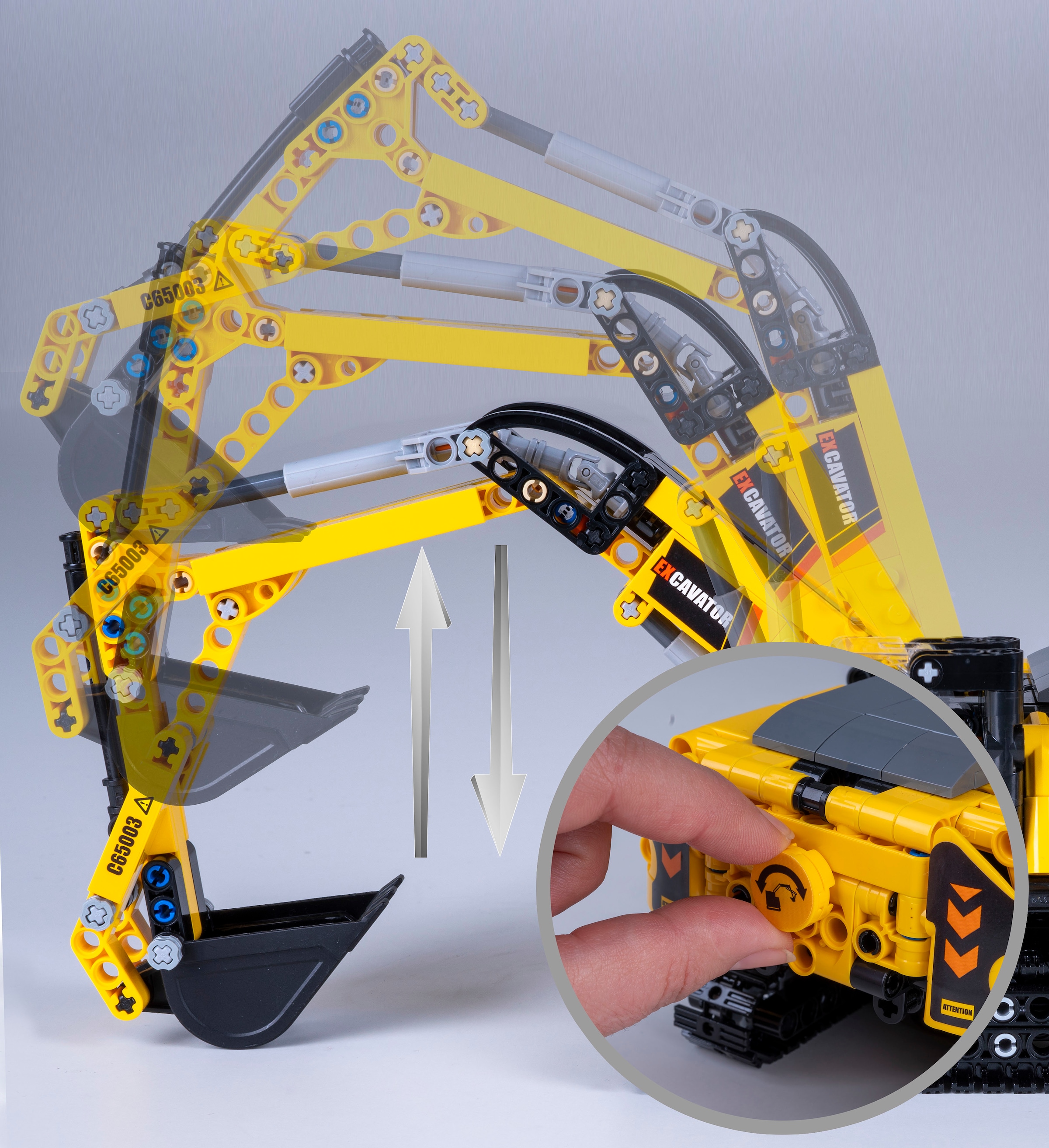 Jamara Konstruktions-Spielset »CaDA, Bricks, Bagger (402850)«