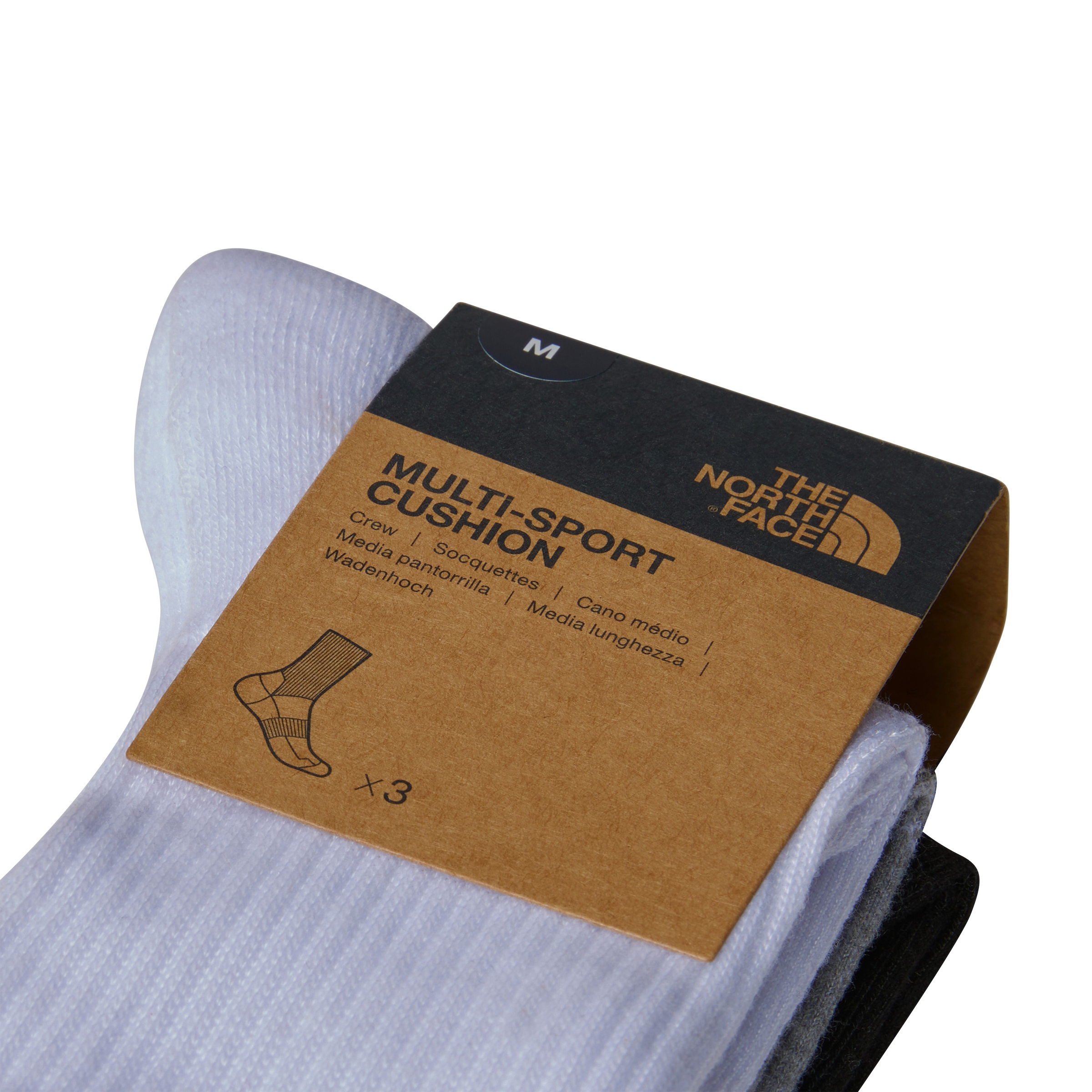 The North Face Sportsocken "MULTI SPORT CUSH CREW SOCK 3P" 3 Stk. tlg. günstig online kaufen