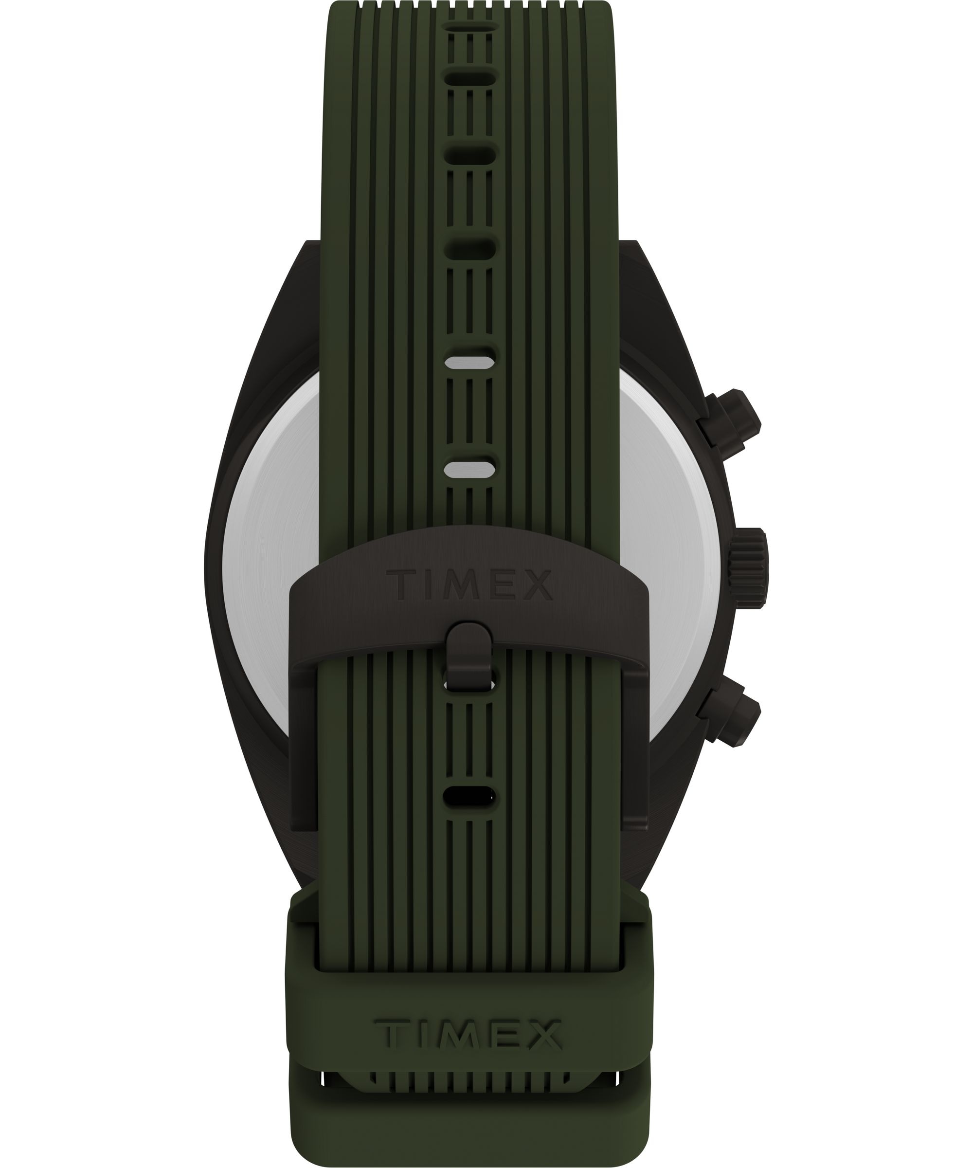 Timex Quarzuhr »Expedition® Capstone Chronograph« Armbanduhr, Herrenuhr, Silikonarmband, analog, Tag, Beleuchtung