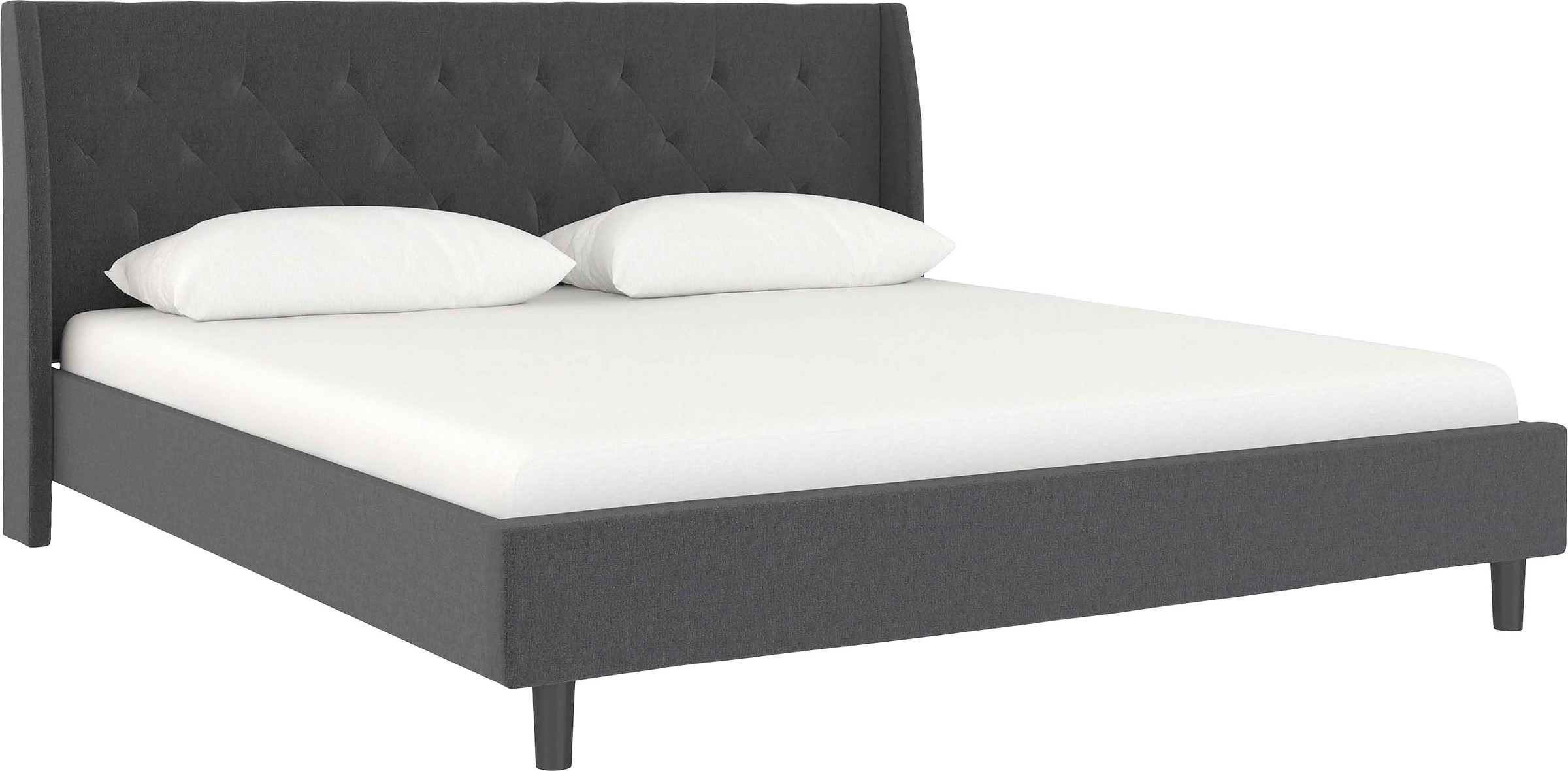 OTTO home Polsterbett "Kempton" 1 Stk. tlg. mit Rautenheftung, gepolstert, günstig online kaufen