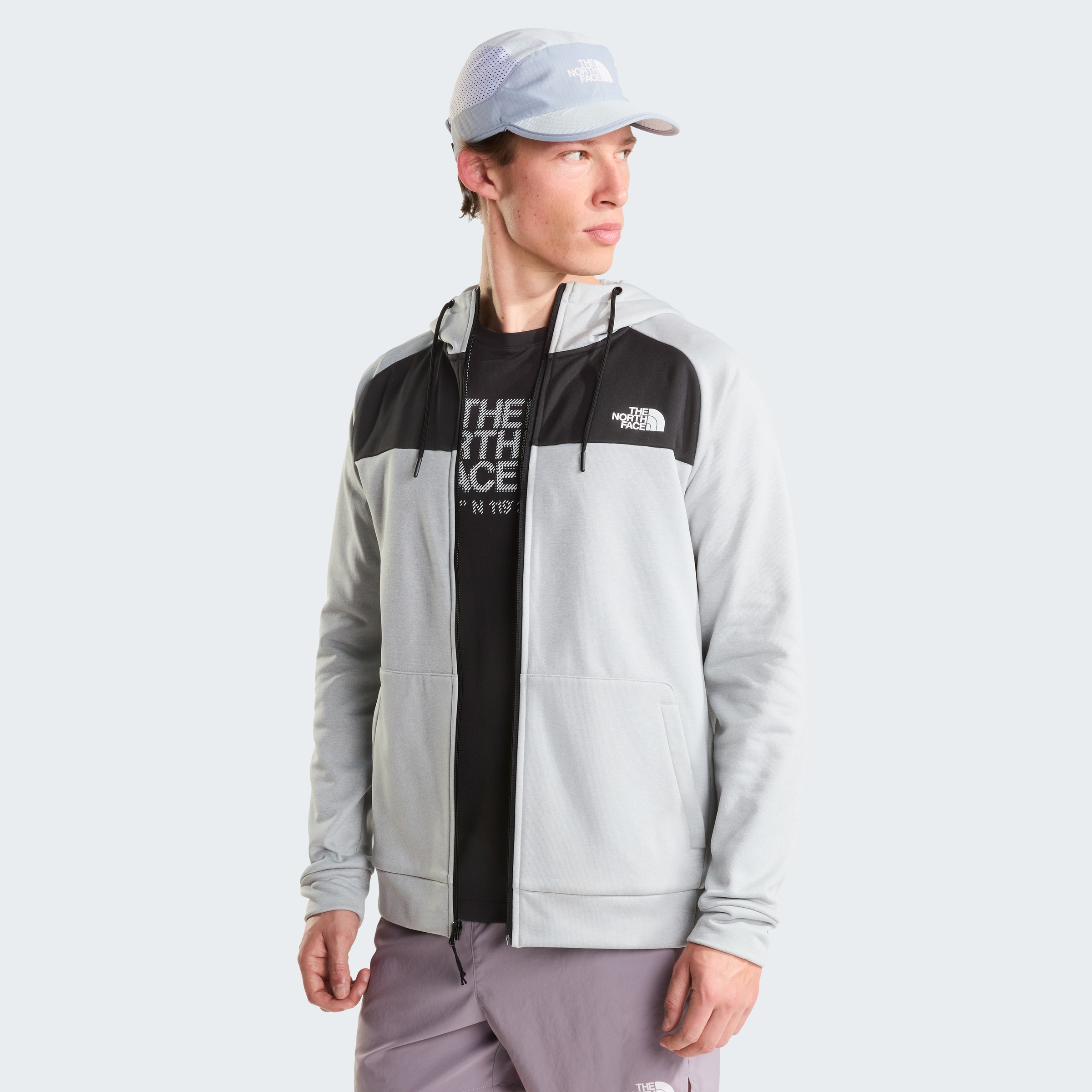 The North Face Fleecejacke "Reaxion Fleece Kapuzenpulli mit durchgehendem R günstig online kaufen