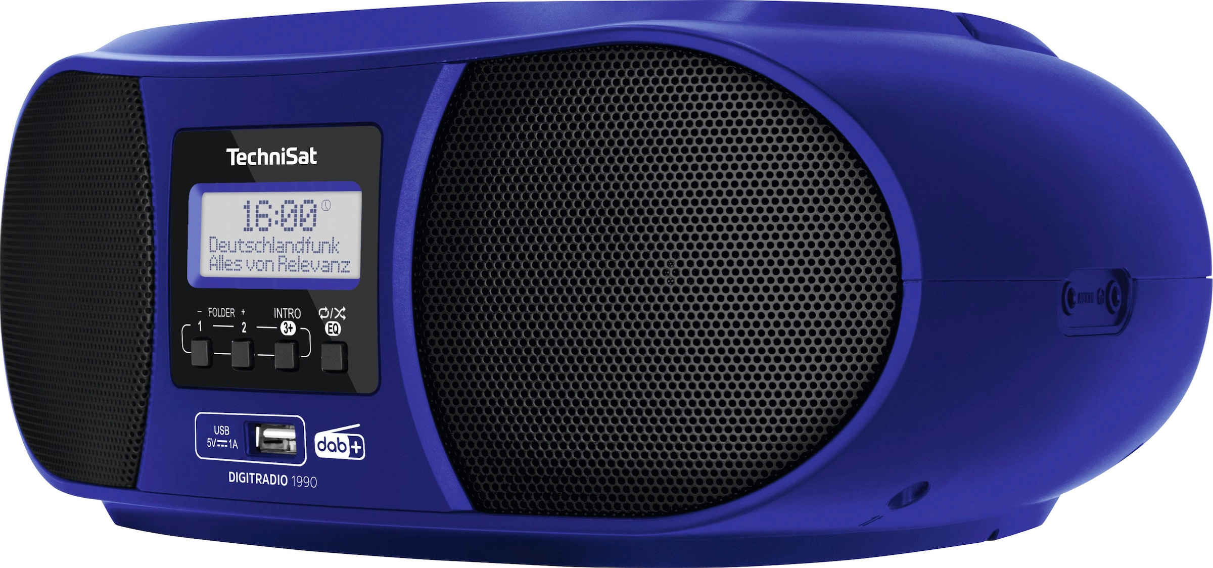 TechniSat Digitalradio (DAB+) »DIGITRADIO 1990«, (Bluetooth Digitalradio (DAB+)-UKW mit RDS 3 W), CD-Player