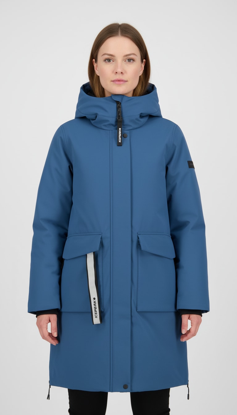 Icepeak Funktionsmantel "ICEPEAK ADAIS" wasserabweisend, winddicht, atmungsaktiv, aus Polyester