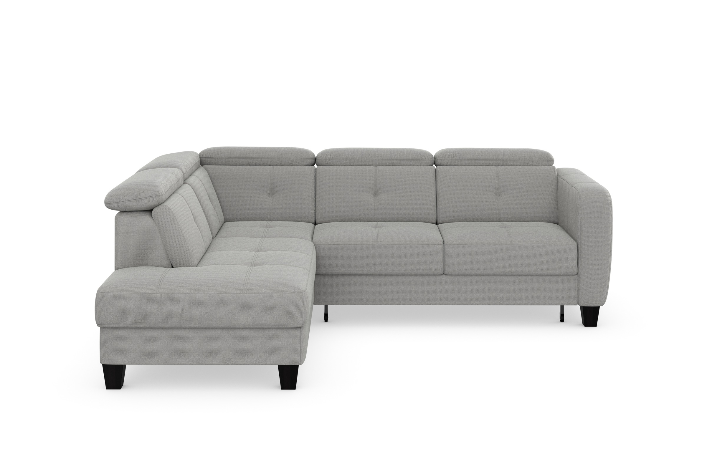 sit&more Ecksofa "Belluci L-Form", inklusive Federkern, wahlweise mit Bettf günstig online kaufen