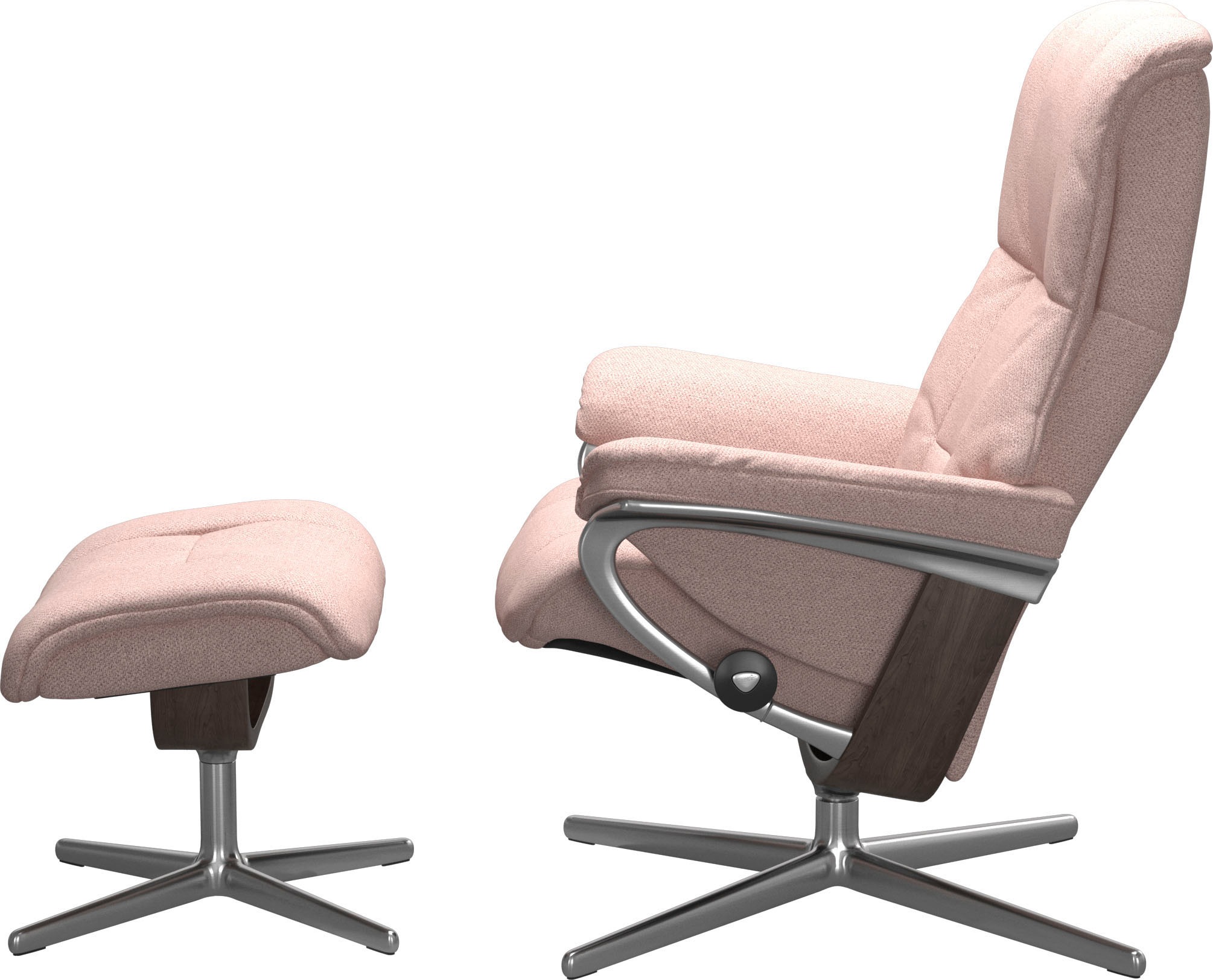Stressless® Fußhocker »Mayfair«, mit Cross Base, Größe S, M & L, Holzakzent Wenge