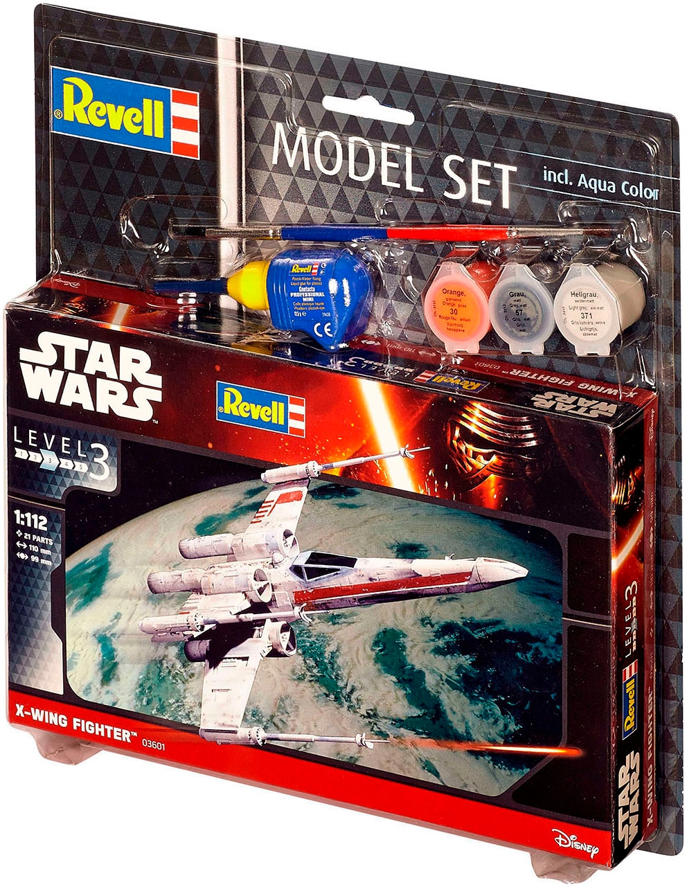 Revell® Modellbausatz »X-wing Fighter, Star Wars«, Made in Europe