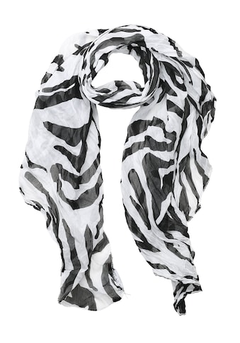 Modeschal »Zebra«, (1 St.), mit Zebra-Muster, Made in Italy