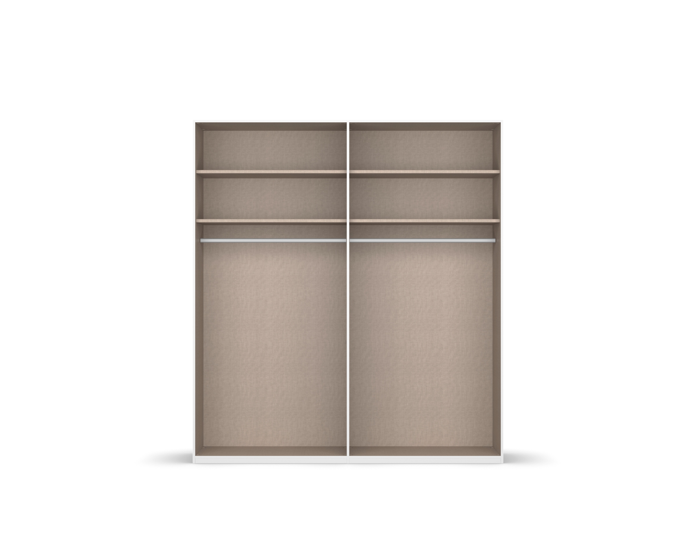rauch Drehtürenschrank »Kleiderschrank Schrank Garderobe Schlafzimmerschrank EVELYN«, (in 2 Höhen 197 oder 210 cm erhältlich), in elegantem Stil, viel Stauraum 4 Breiten und 2 Höhen MADE IN GERMANY