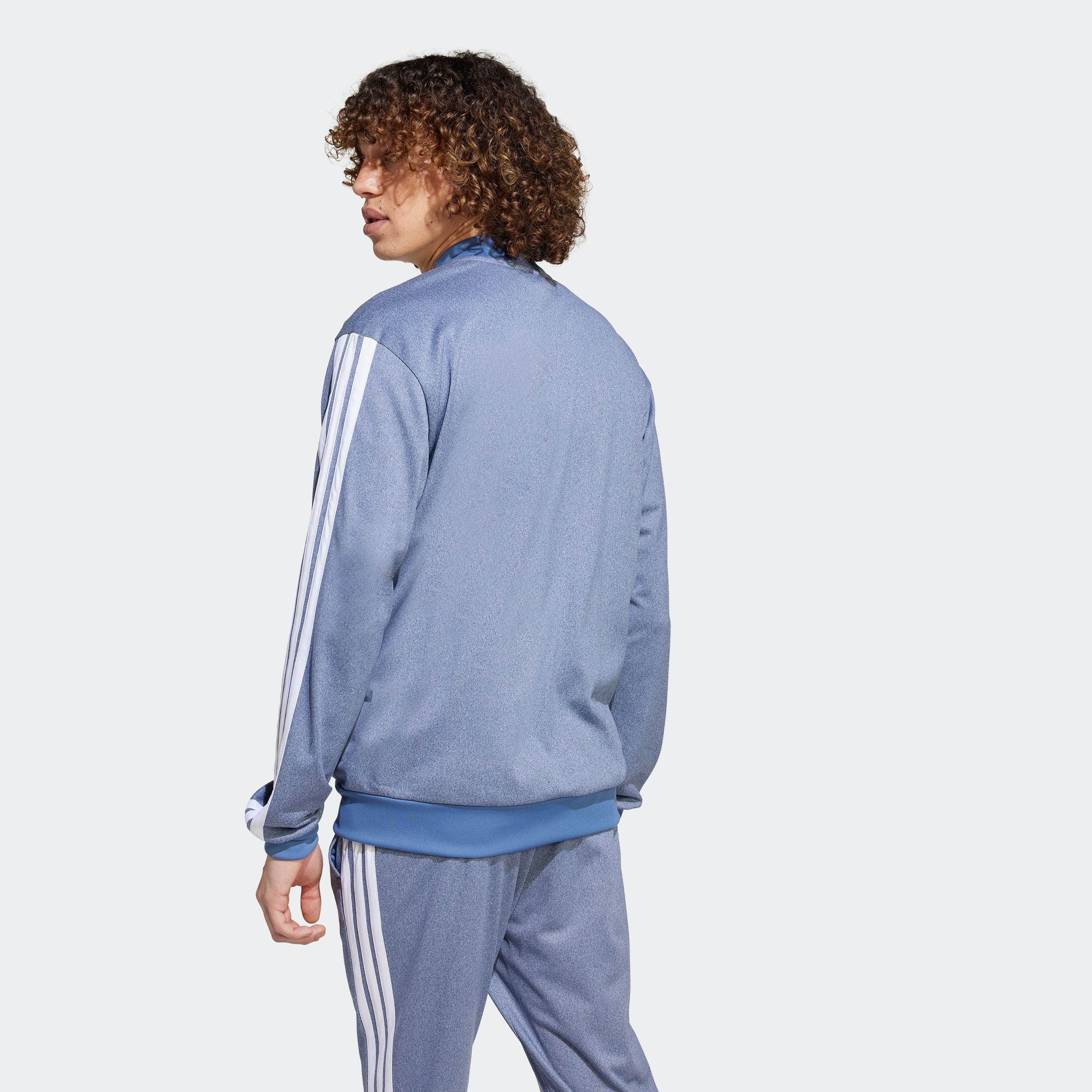 adidas Sportswear Trainingsjacke "TRICOT REGULAR-FIT MÉLANGE" günstig online kaufen