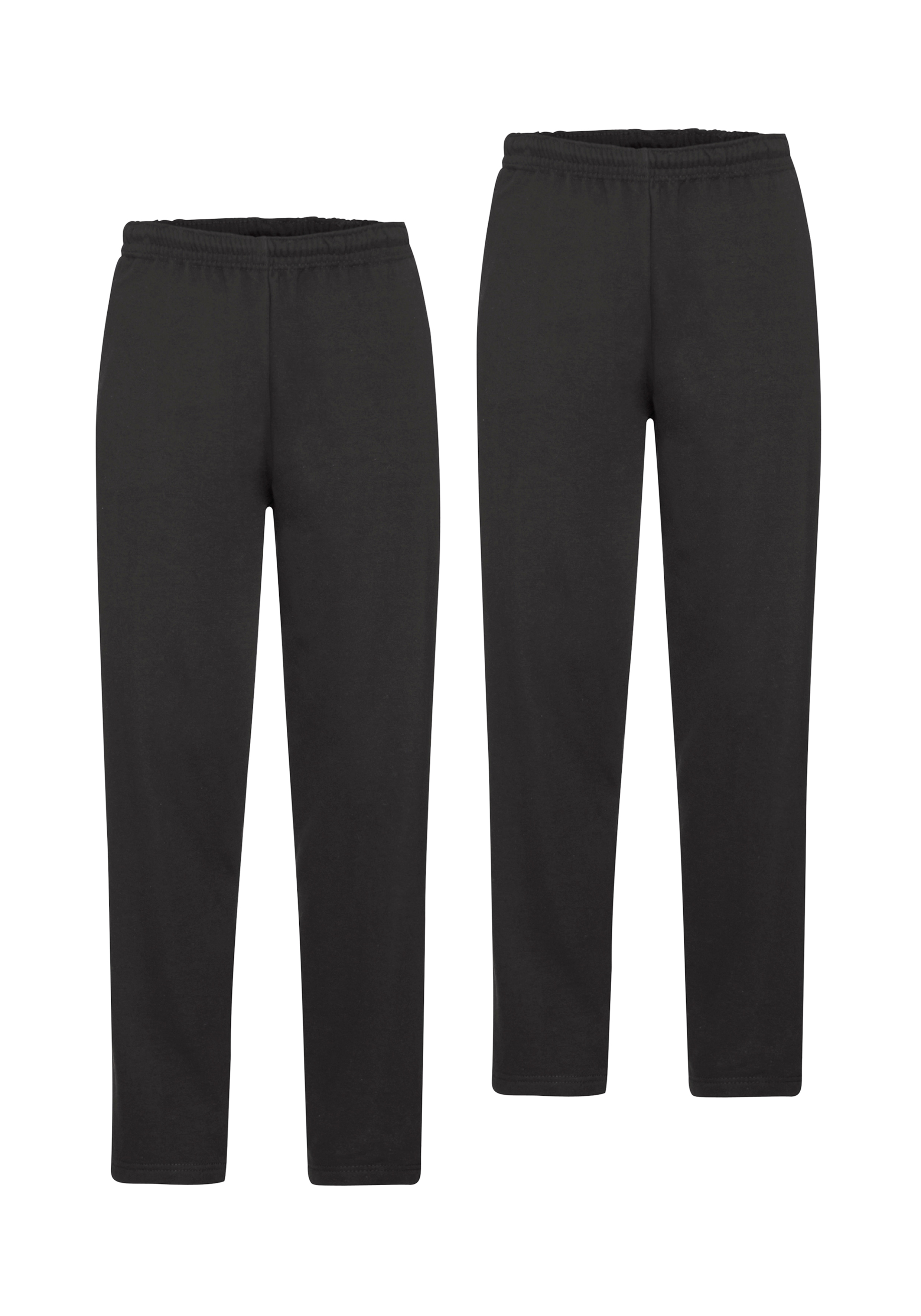 Fruit of the Loom Sweathose Jogger mit offenem Beinabschluss