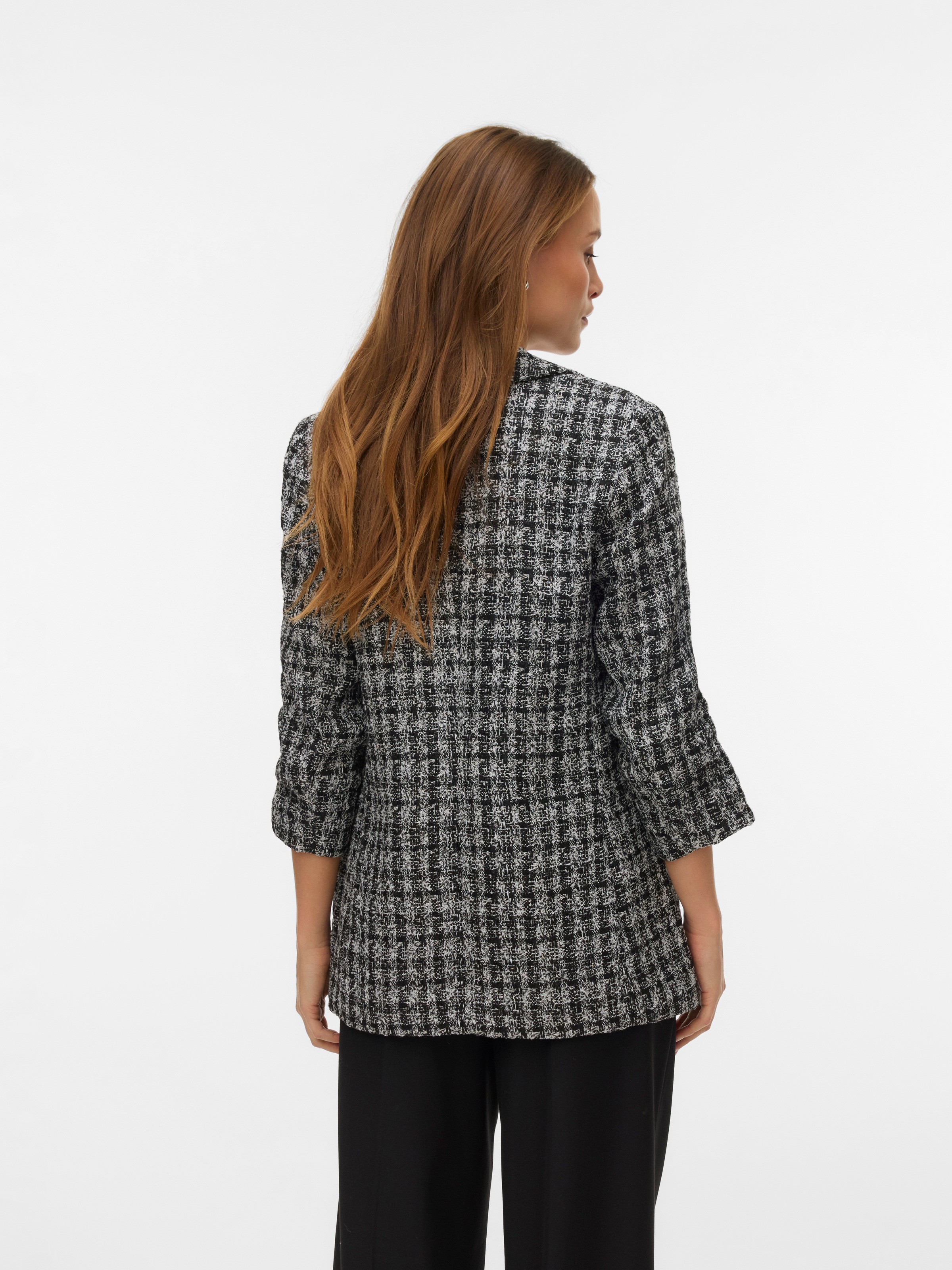 Vero Moda "VMFRIDA LS REGULAR BLAZER NOOS" ohne Verschluss und mit geraffte günstig online kaufen
