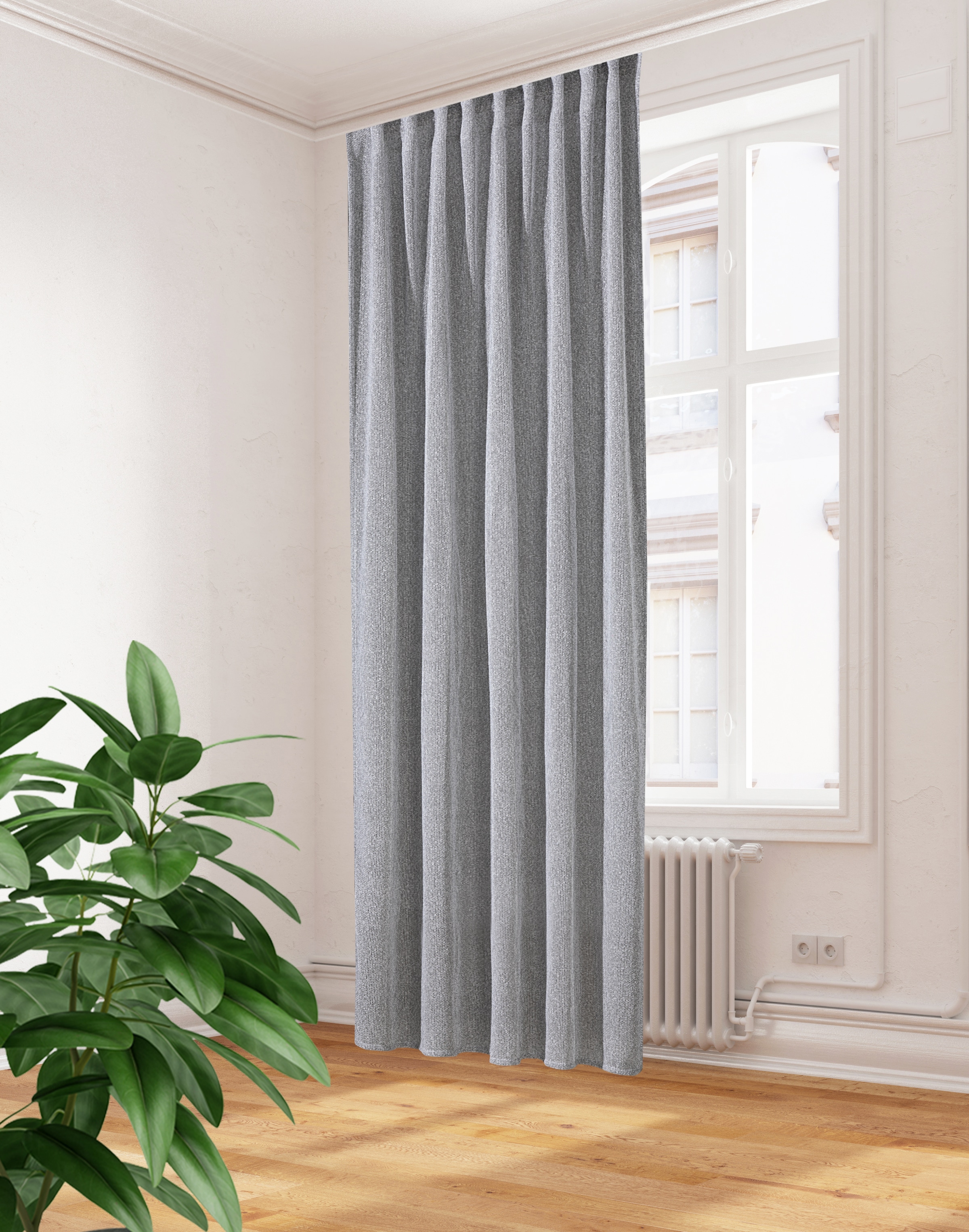 HOME WOHNIDEEN "EILIKA" Multifunktionsband 1 tlg. Kombibandschal Bouclé Str günstig online kaufen
