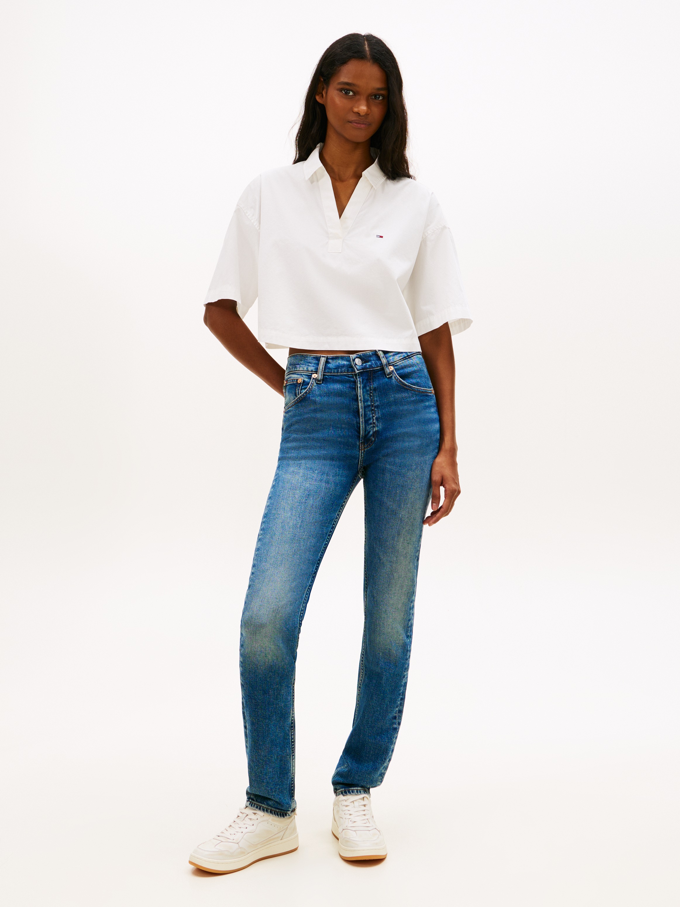 Tommy Jeans Mid Rise Slim BJ2233 Jeans Denim Medium 34 2