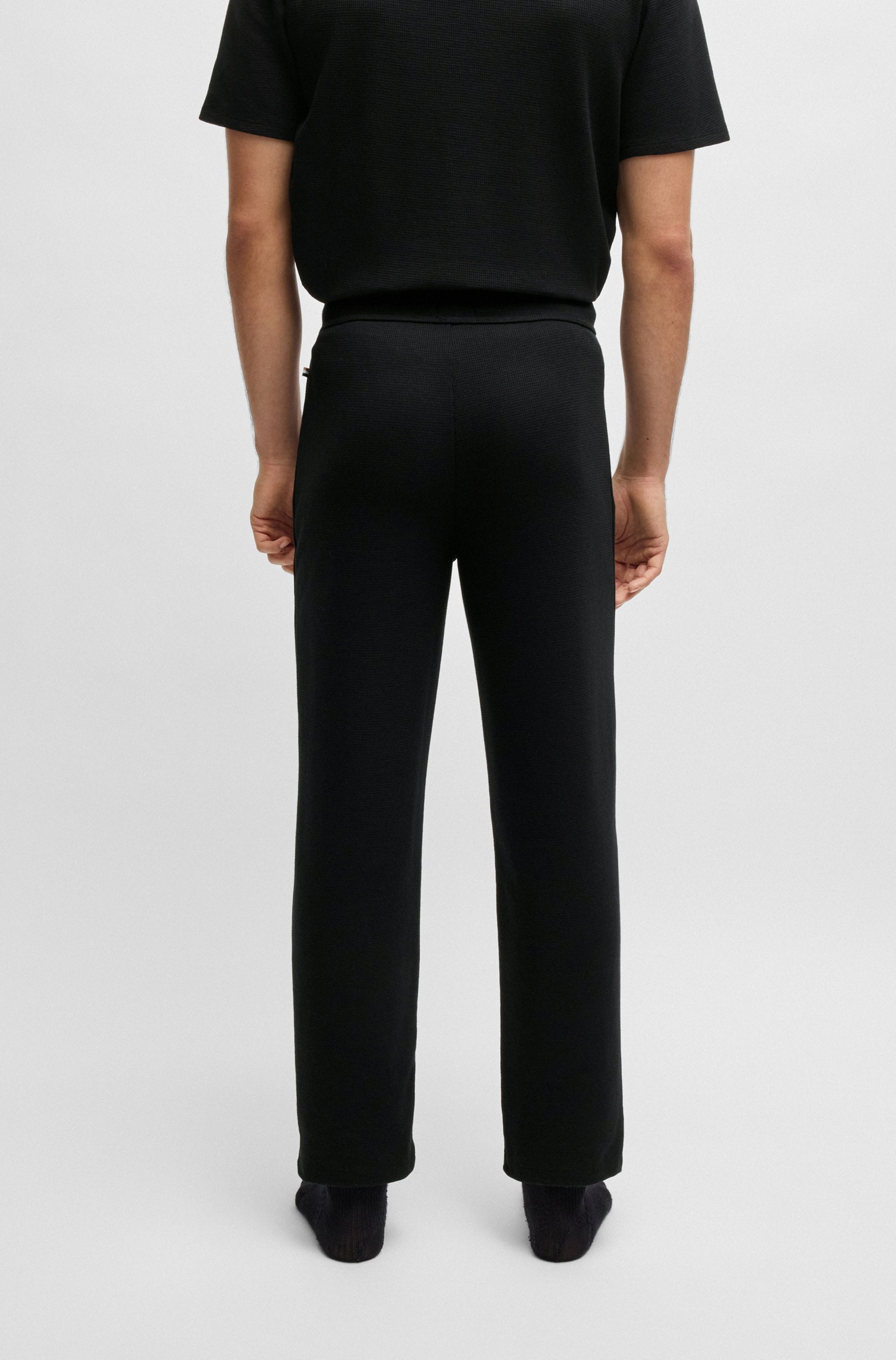 BOSS Pyjamahose »Waffle Pants«