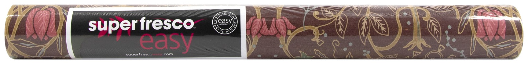 Superfresco Easy Vliestapete »Lauri - Bordeaux«, FSC® zertifiziert, mit lebhaftem Druck, 10 Meter Länge