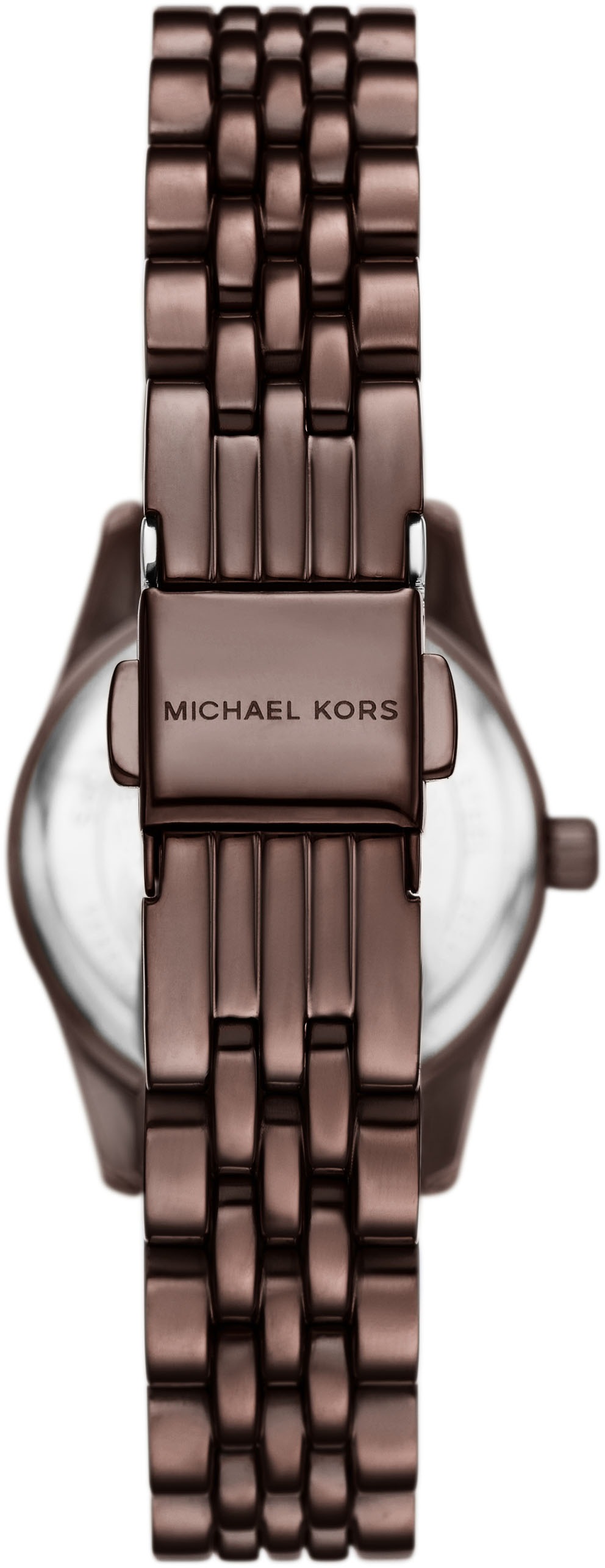 MICHAEL KORS Quarzuhr »PETITE LEXINGTON«, Armbanduhr, Damenuhr, Edelstahlarmband, analog, Glassteine