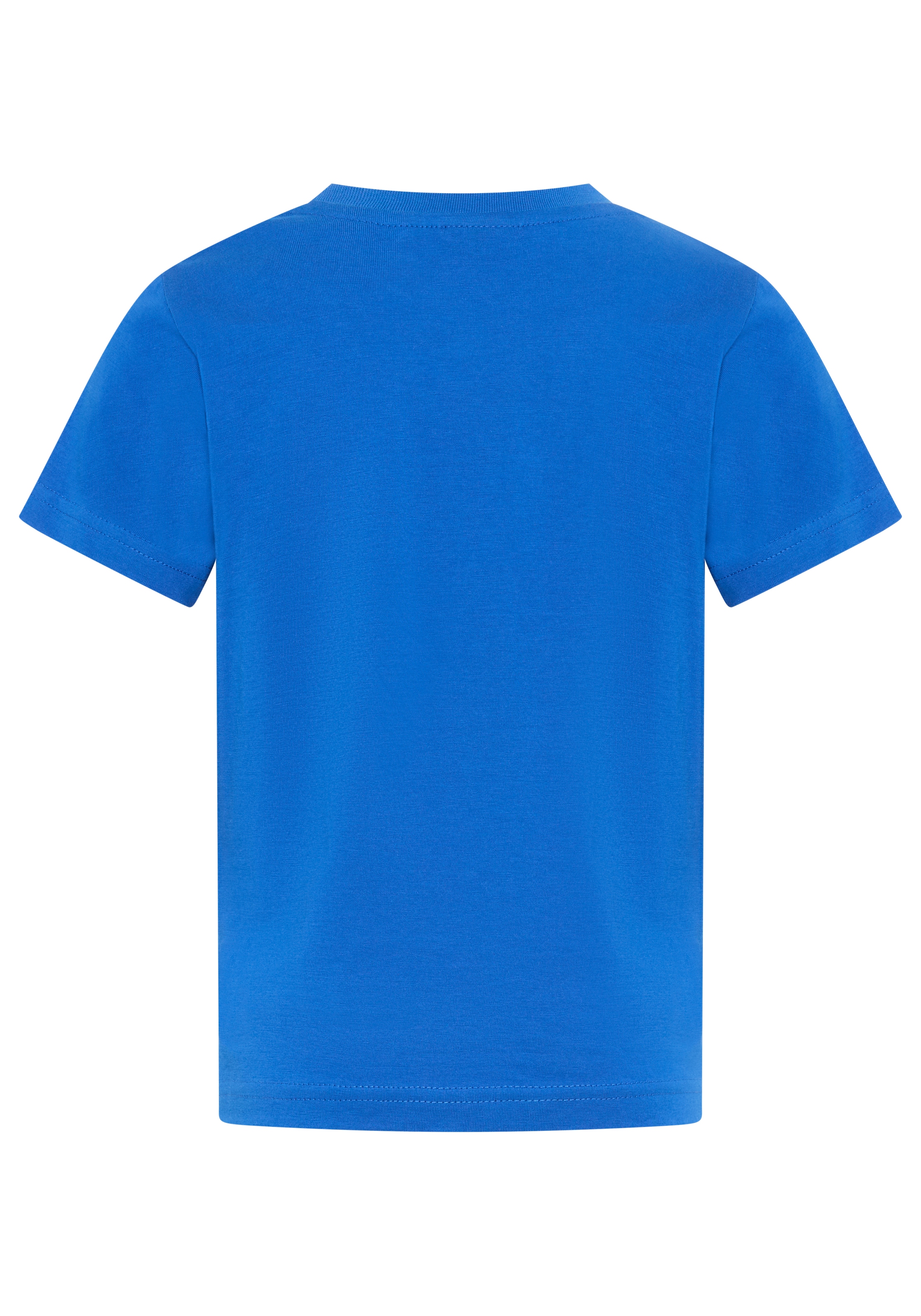 KIDSWORLD T-Shirt »Cooles Shirt mit Feuerwehr Folienprint« für Jungen, Kurzarm, mit Glitterdruck, Basic Passform