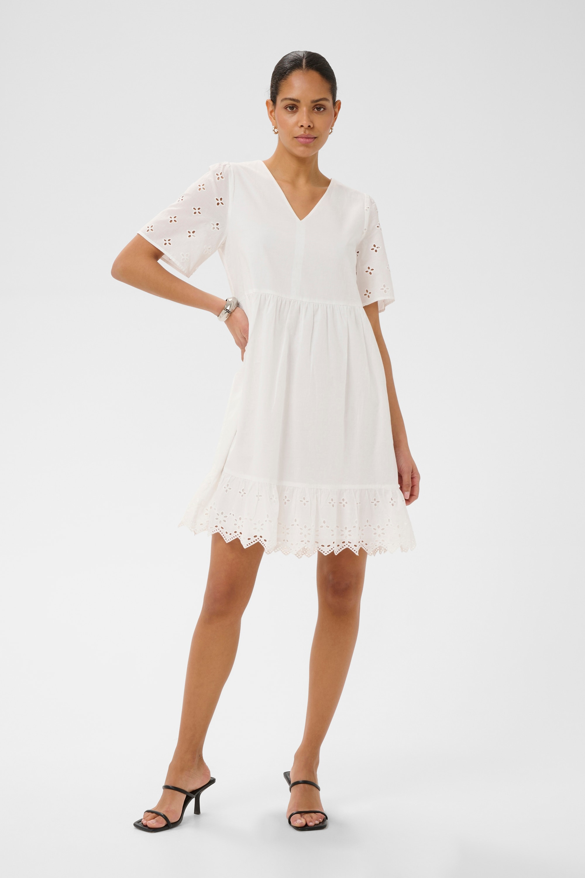KAFFE Midikleid »Damen Kleid KAmolly«