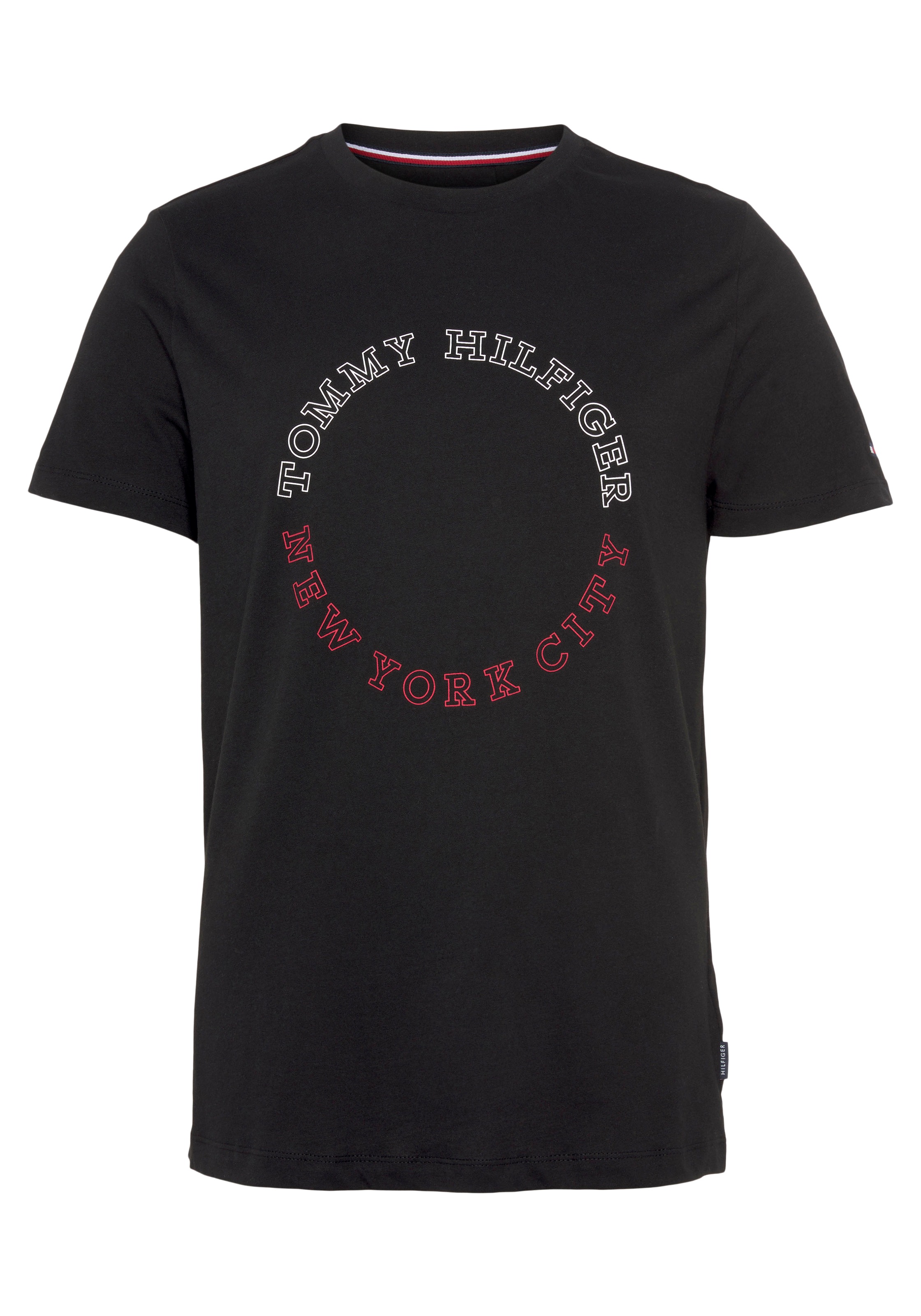 TOMMY HILFIGER Marškinėliai »MONOTYPE ROUNDLE TEE«