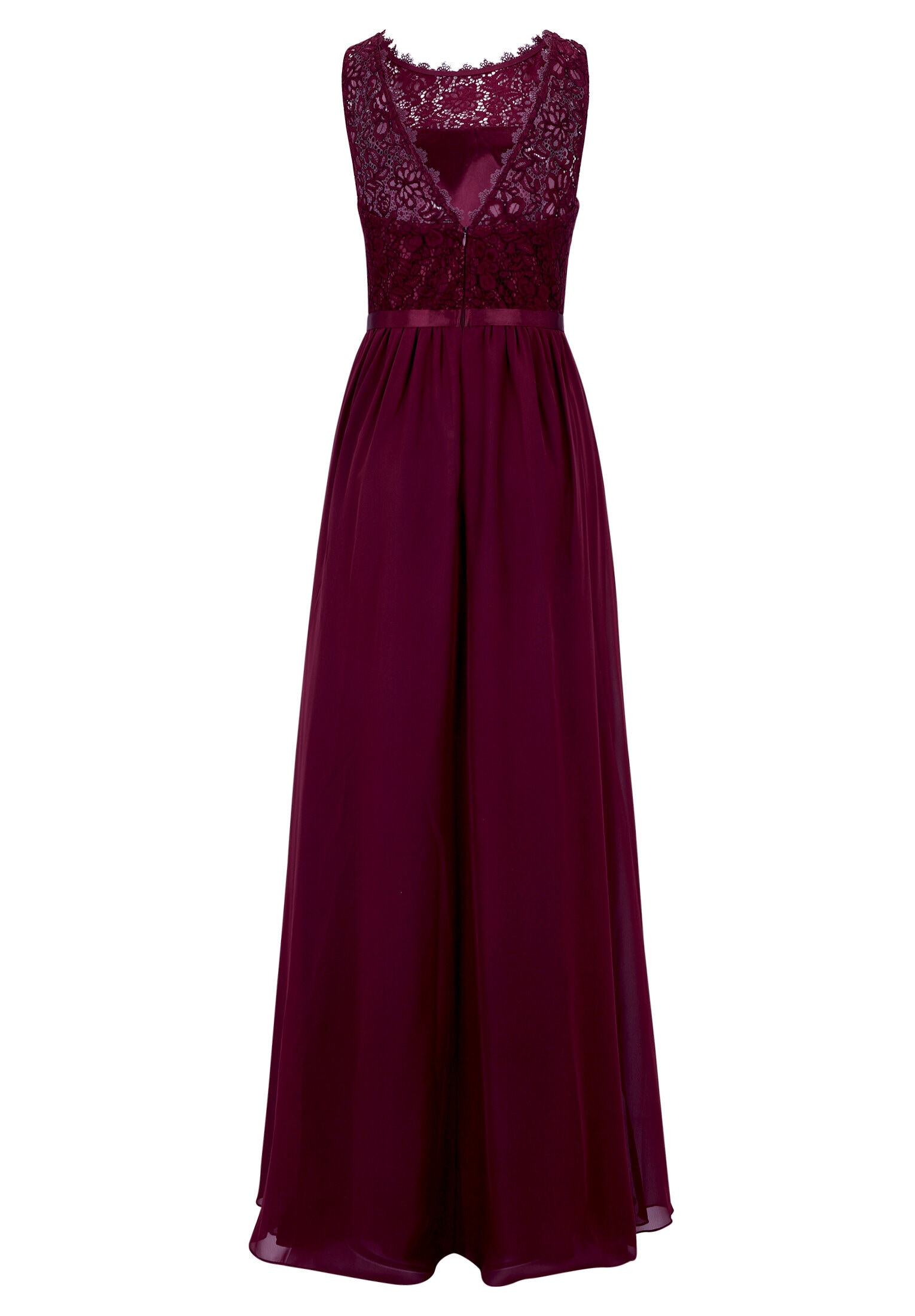 Vera Mont Cocktailkleid »Damen mit Spitze« Ohne Tasche Bogenkante