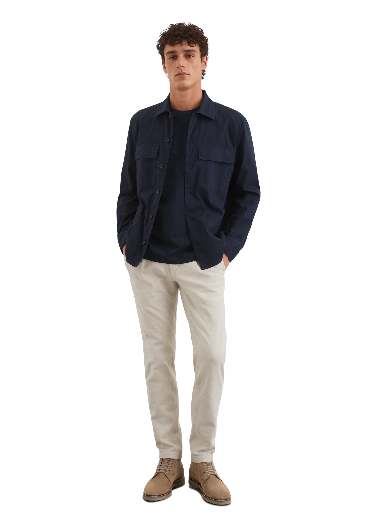 Marc O'Polo Kurzjacke »aus Bio-Baumwoll Mix«