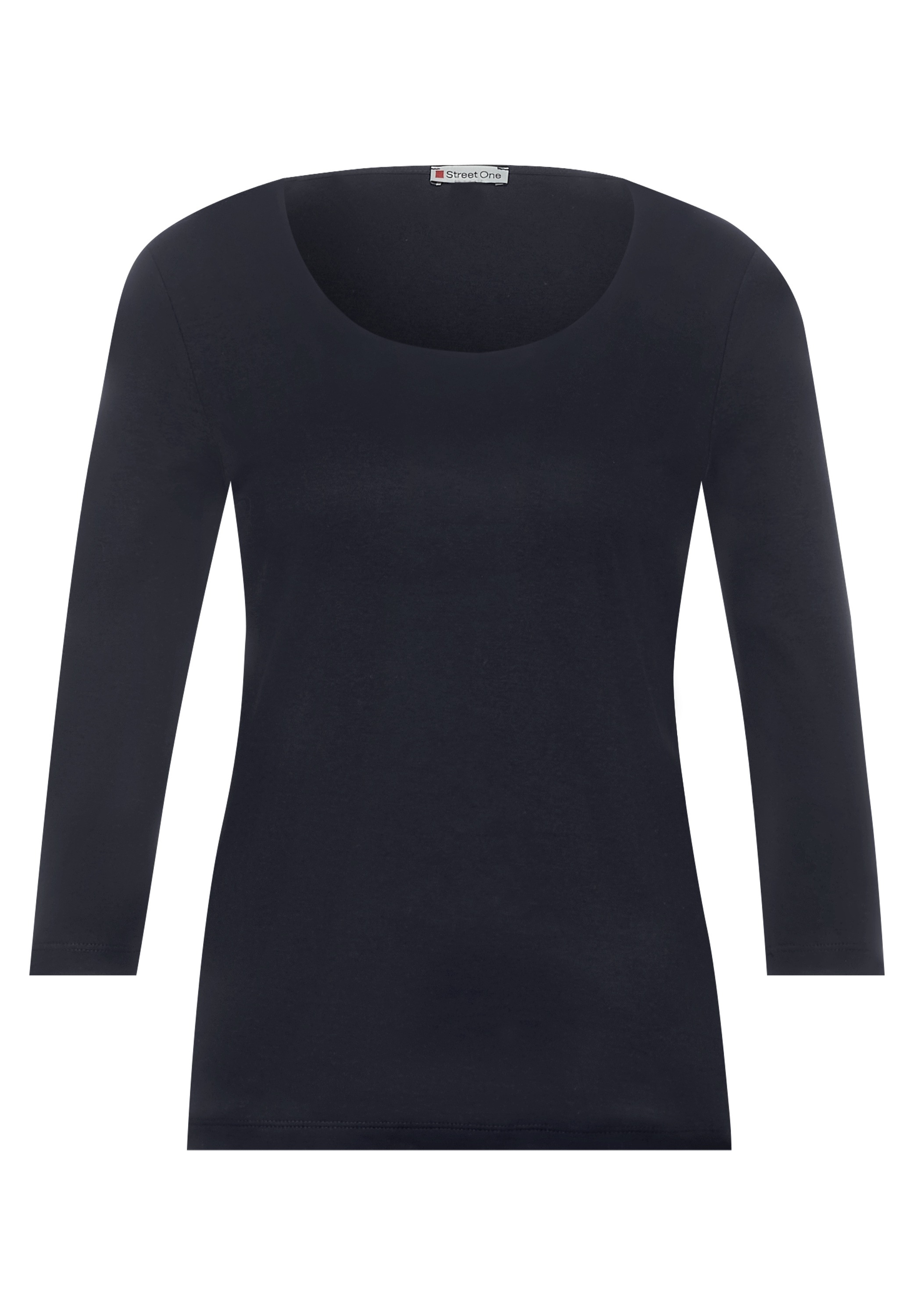 STREET ONE 3/4-Arm-Shirt, mit Rundhalsausschnitt