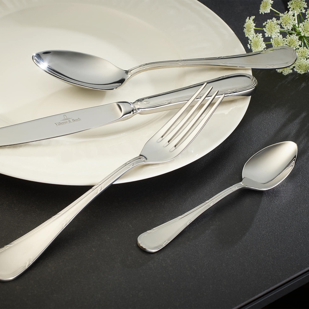 Villeroy & Boch Besteck-Set "Tafelbesteck Septfontaines 24er Set silber" günstig online kaufen
