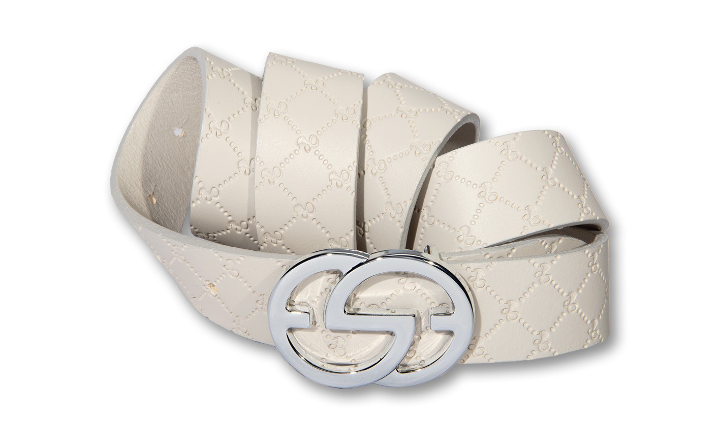 Silbergift Koppelgürtel »Koppelgürtel mit raffiniert gestylter Rautenoptik«