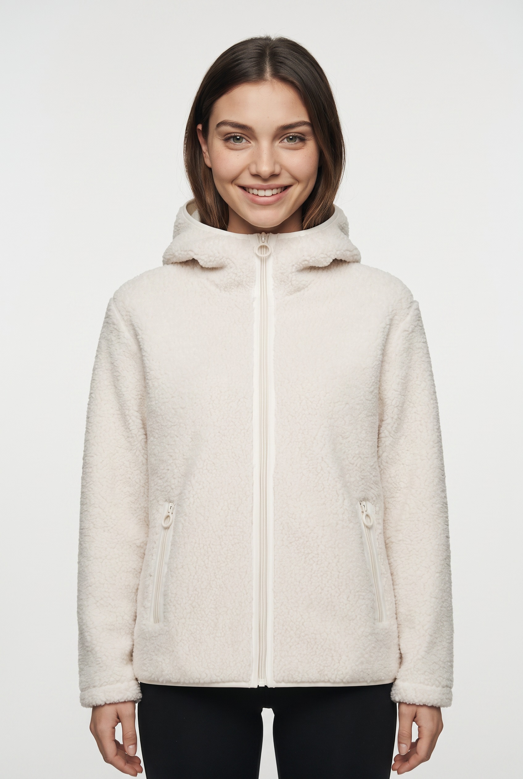 CMP 1100000002199 "WOMAN JACKET FIX HOOD" mit Kapuze mit Kapuze, sportlicher Stil, atmungsaktiv, wärmend