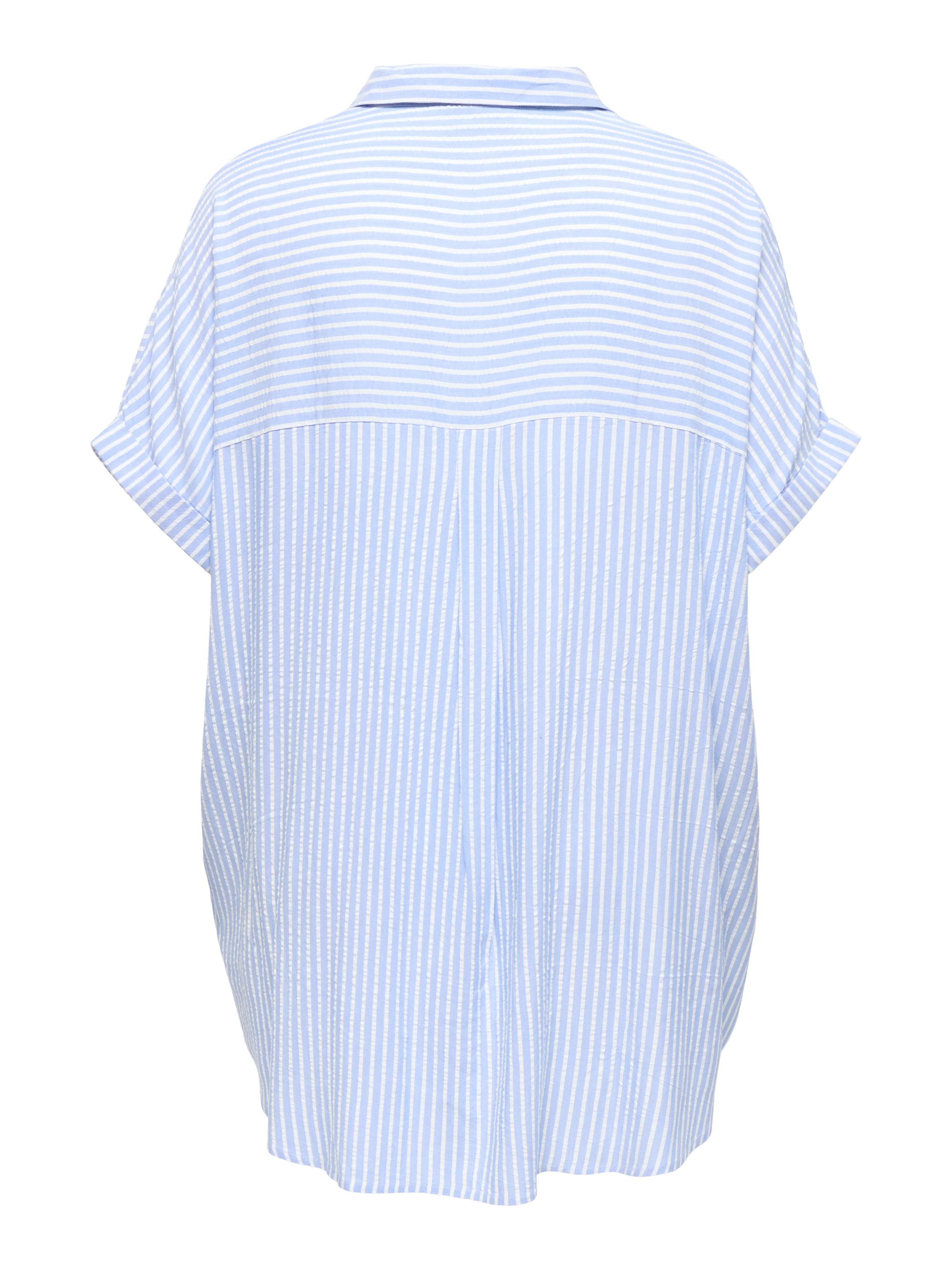 ONLY CARMAKOMA Longbluse »CARPENNA SS LOOSE SHIRT WVN« Viskose, loose fit