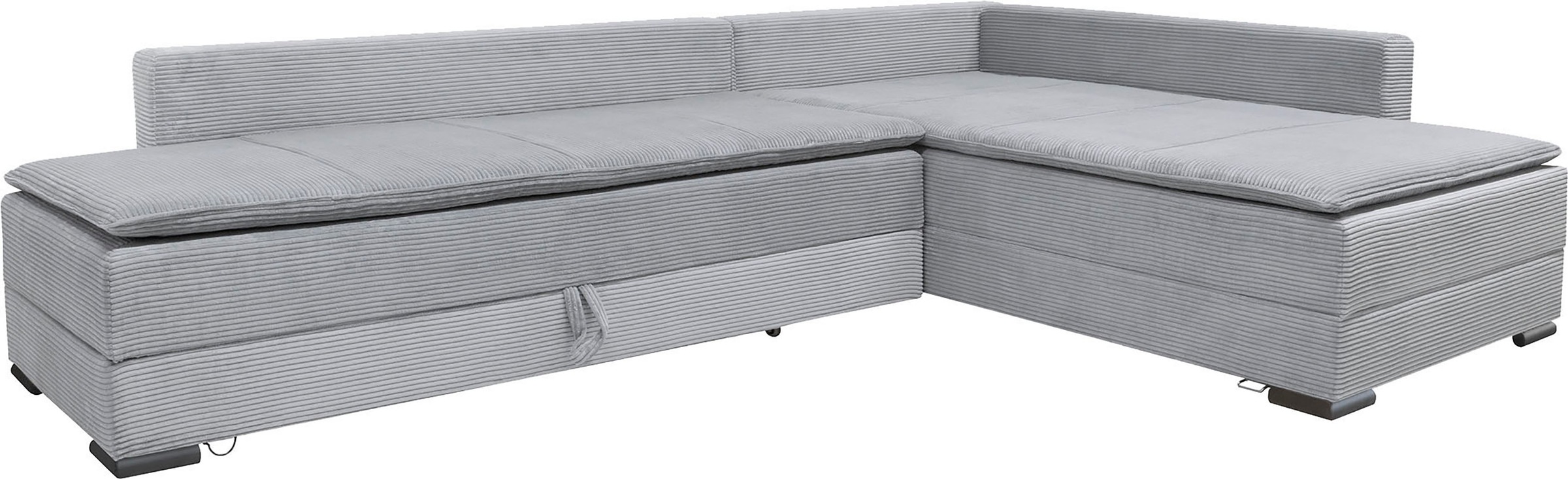 Thumbnail - OTTO home Ecksofa "Night & Day L-Form mit Dauer-Schlaffunktion, Cord-Bezug" inklusive Bettfunktion und Bettkasten