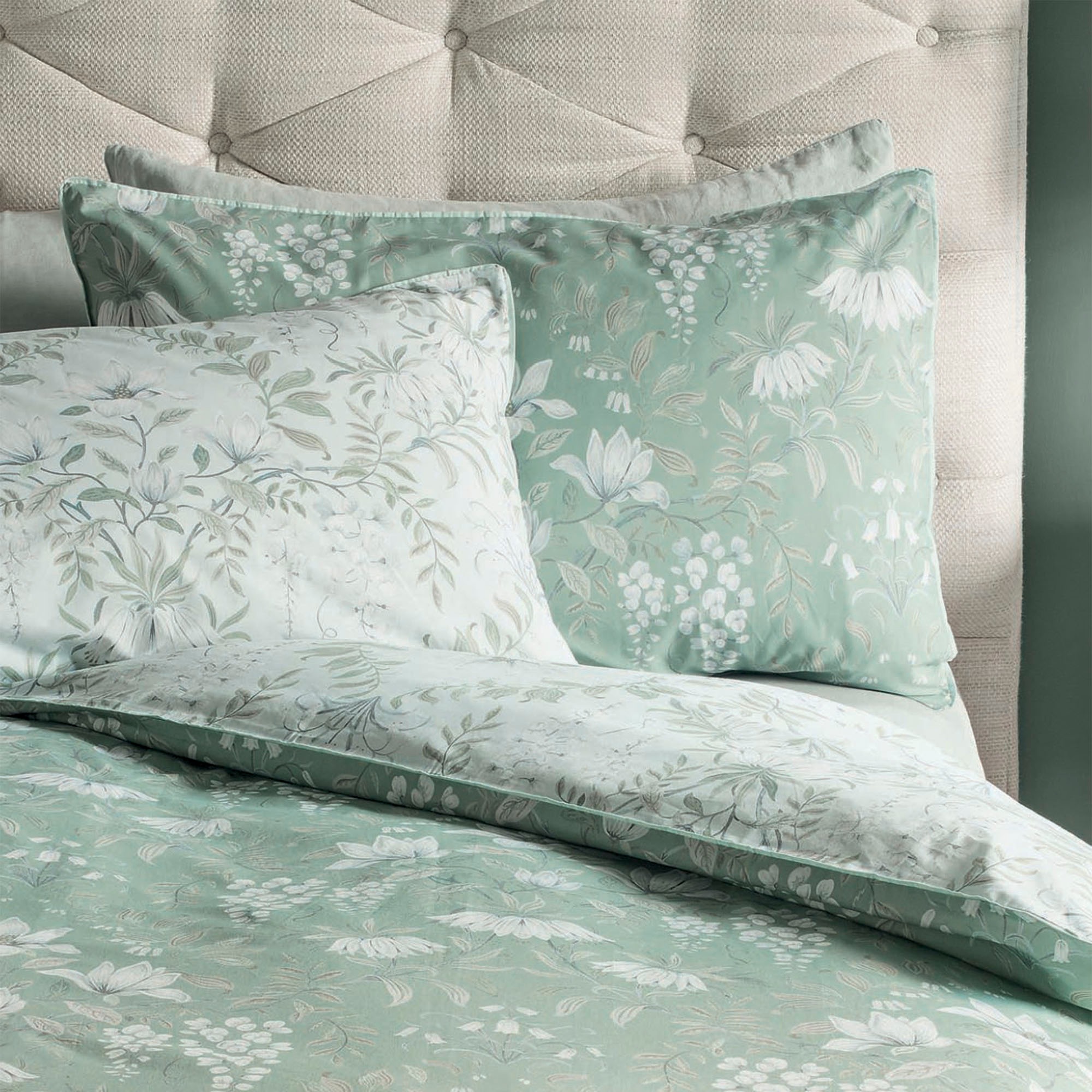 LAURA ASHLEY Wendebettwäsche "Parterre, aus Baumwoll-Satin" 3 tlg. tlg. mit günstig online kaufen