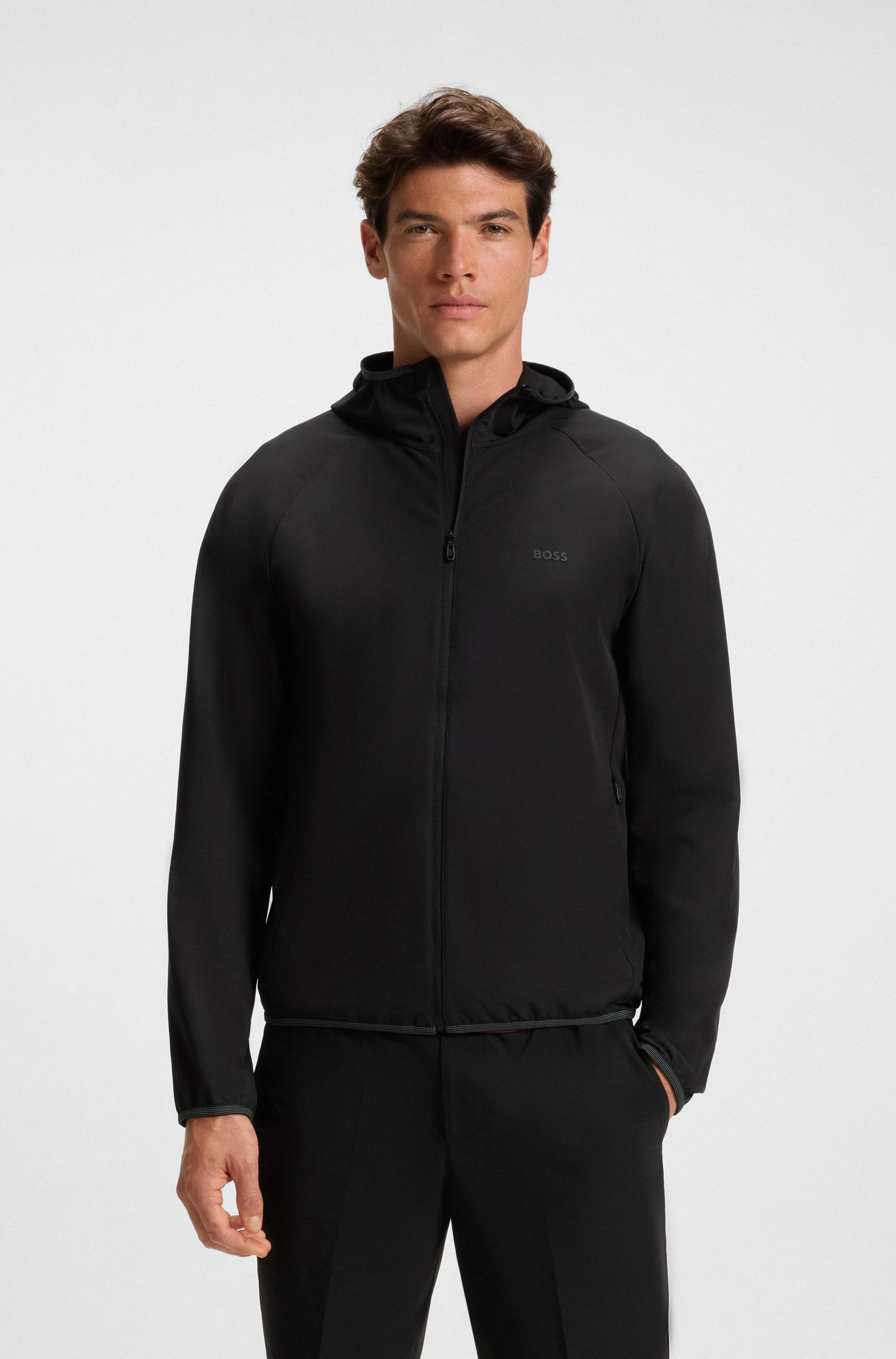 BOSS GREEN Funktionsjacke "L Commuter", mit Kapuze, wasserabweisend Funktio günstig online kaufen